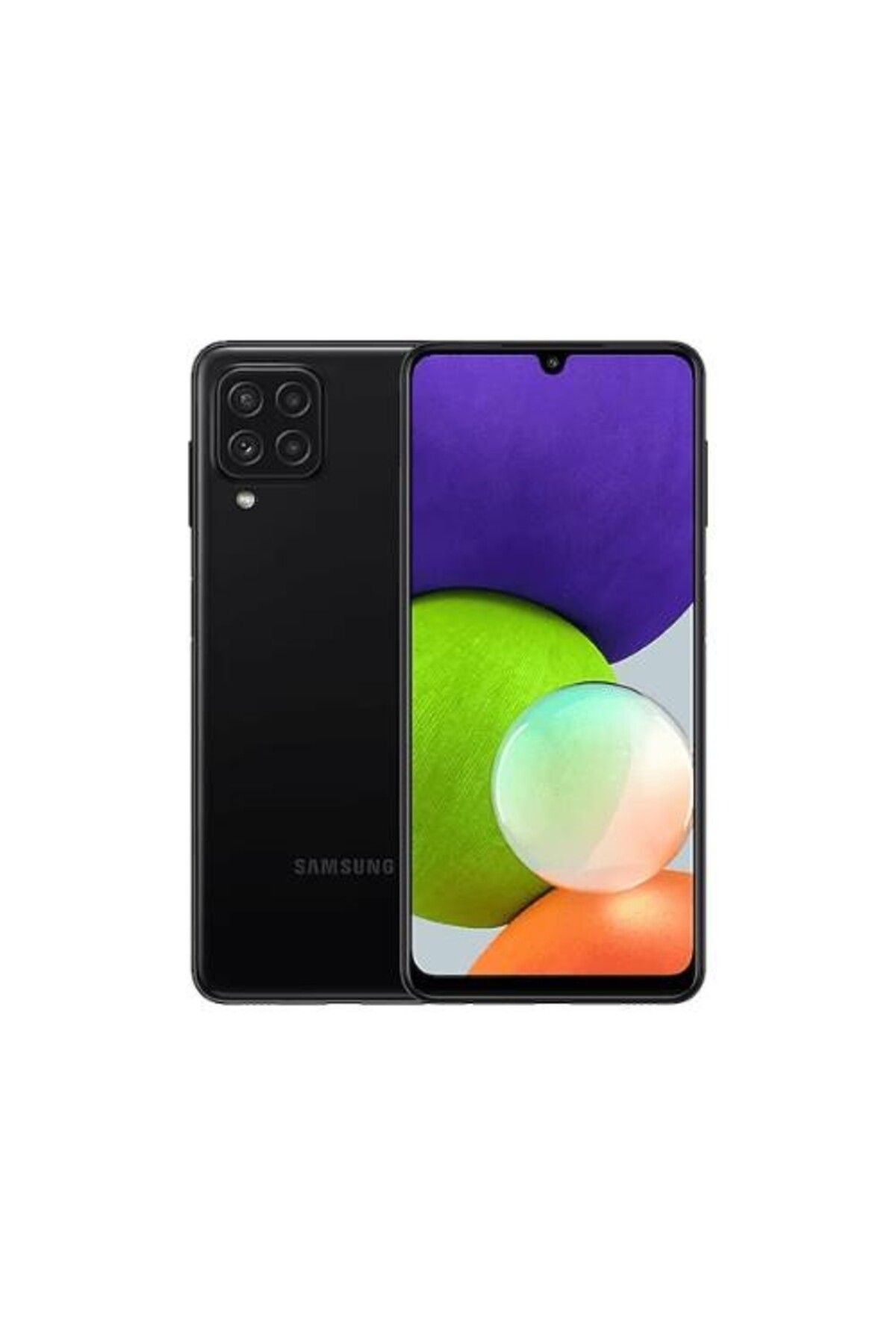 Samsung Yenilenmiş SAMSUNG GALAXY A22 128GB -B Kalite- Siyah