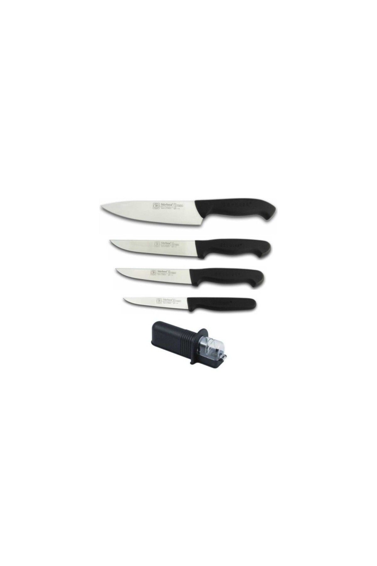 Sürbisa Sürmene SET 4 Bıçak + Bileme AKYZ