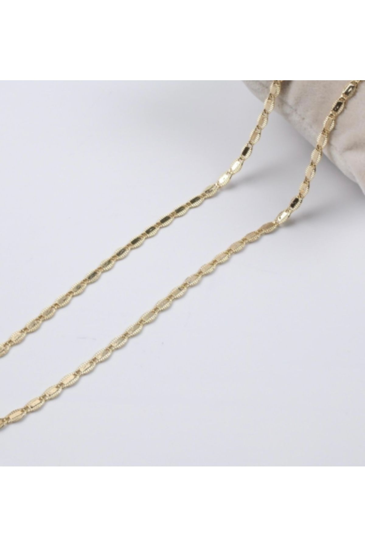 BEKLEMİN TAKILARI XUPİNG 14K PUL KOLYE 60 cm