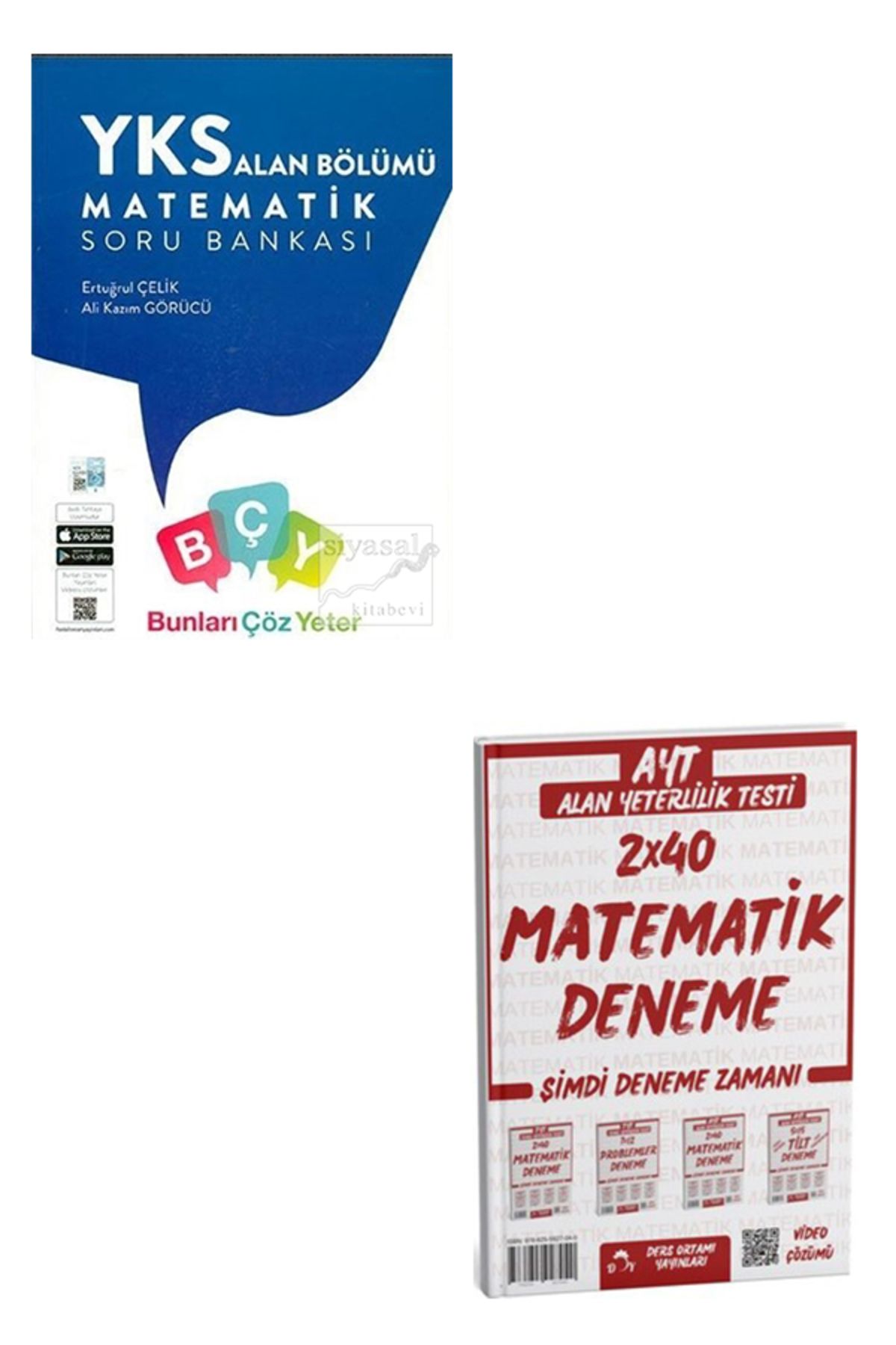 Yeni Müfredat Yayınları AYT YKS Matematik Soru Bankası ve Deneme Seti
