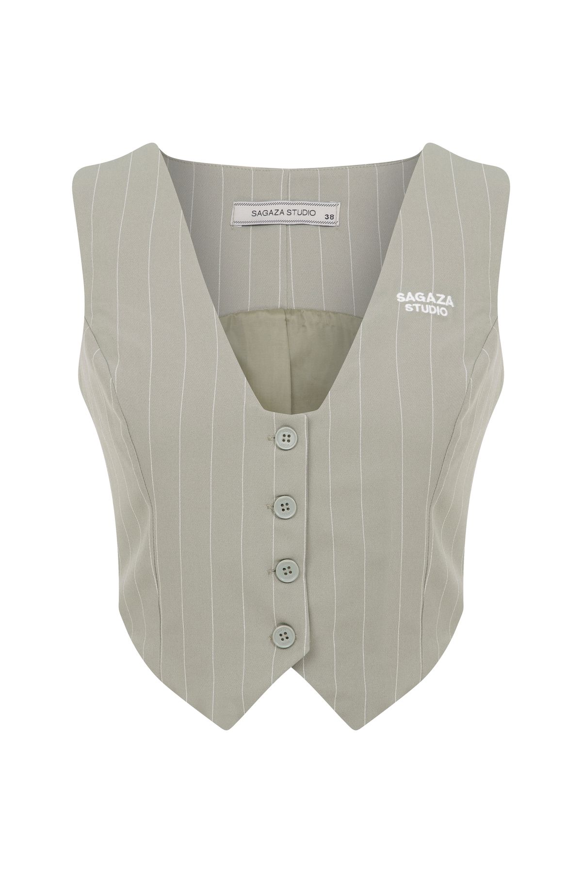 Sagaza Studio SS6049 CELESTRA SLIM FİT YELEK