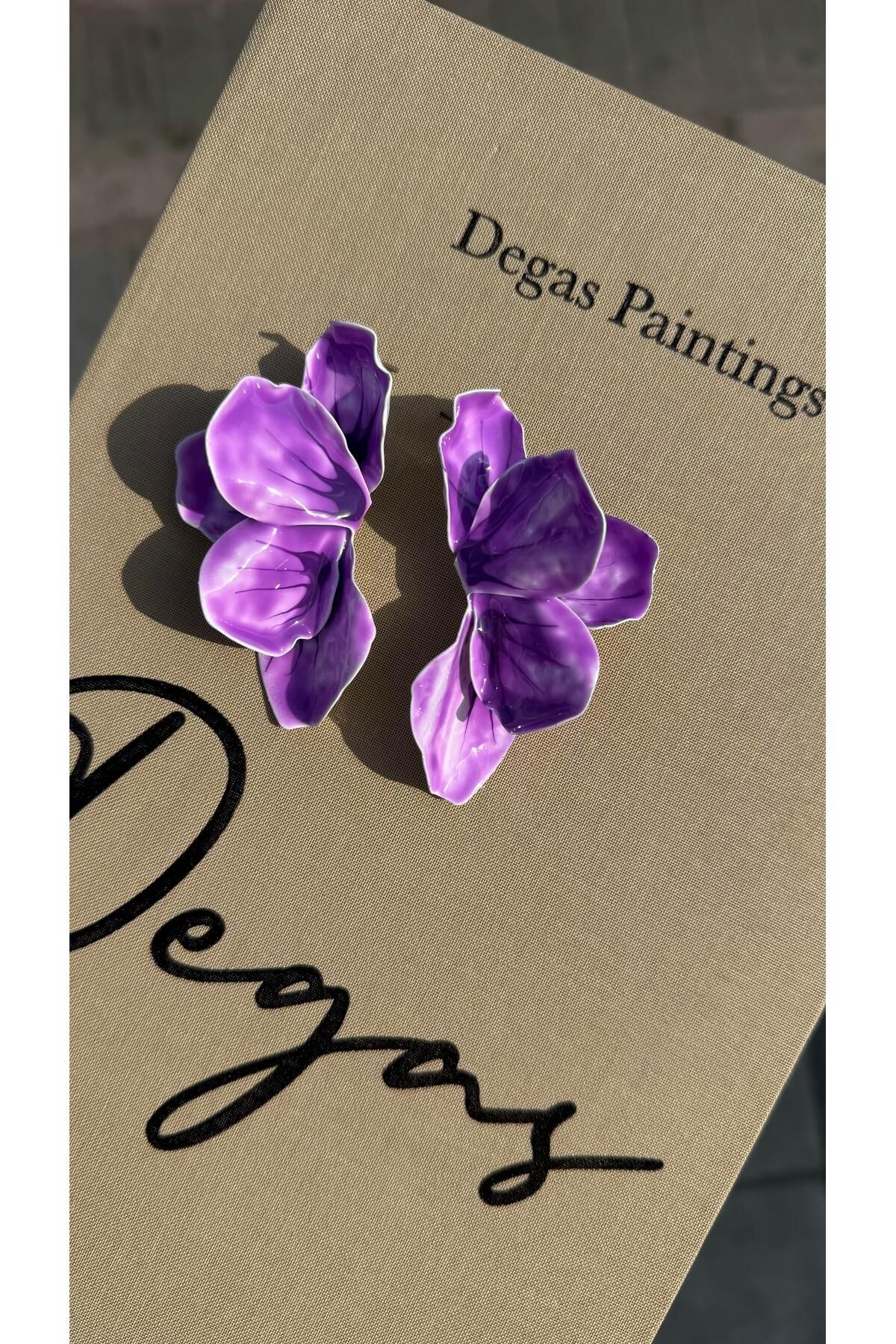 BY CANSU ACCESSORİES Flower küpe
