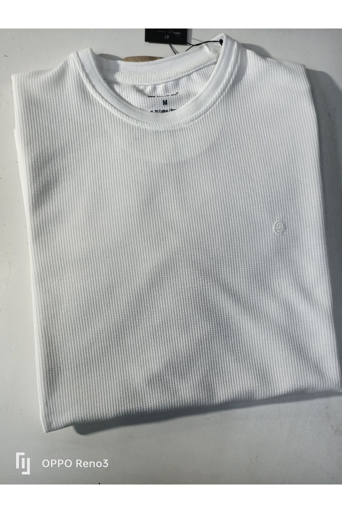 ercan triko sıfır yaka waffle reguler fit t-shirt