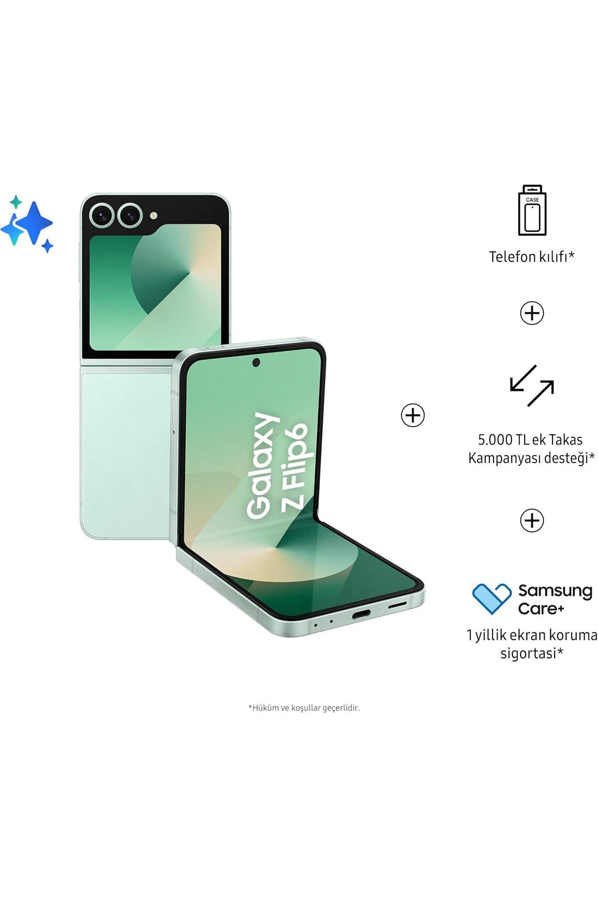 Samsung-Galaxy Z Flip6, 12GB RAM, 256GB Storage, Mint, 50MP Camera, 1 year Seller Warranty (Internat 5
