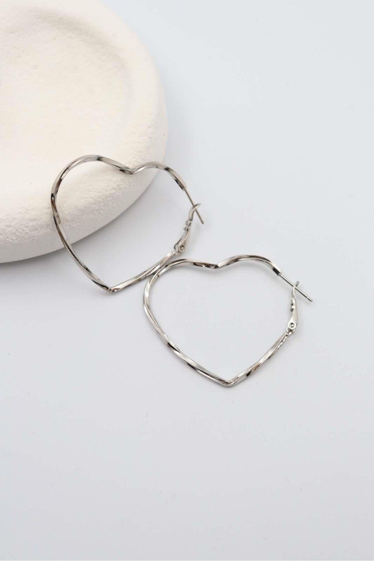 BY CANSU ACCESSORİES Enrikos Silver Küpe