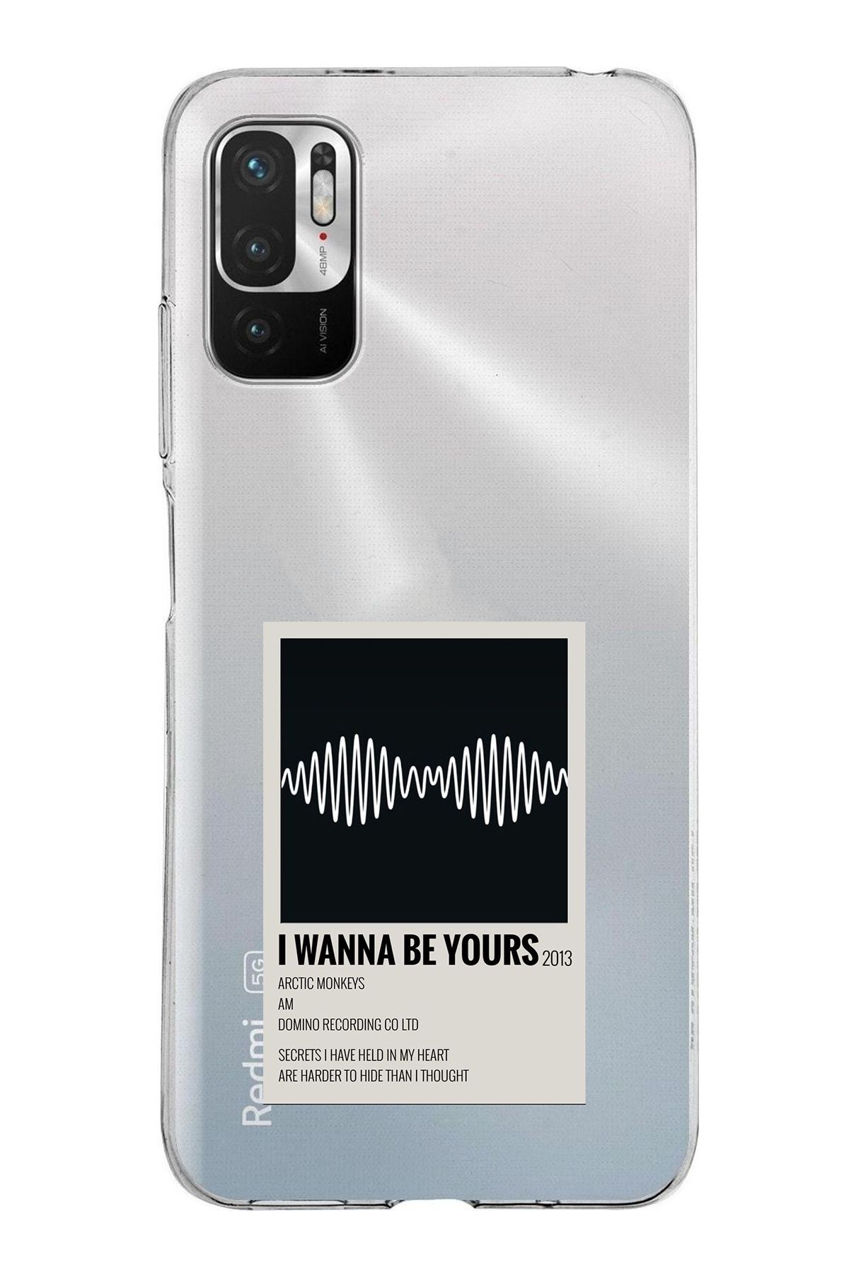 TechTree Redmi Note 10 5G Uyumlu I Wanna Be Yours Şeffaf Silikon Kılıf