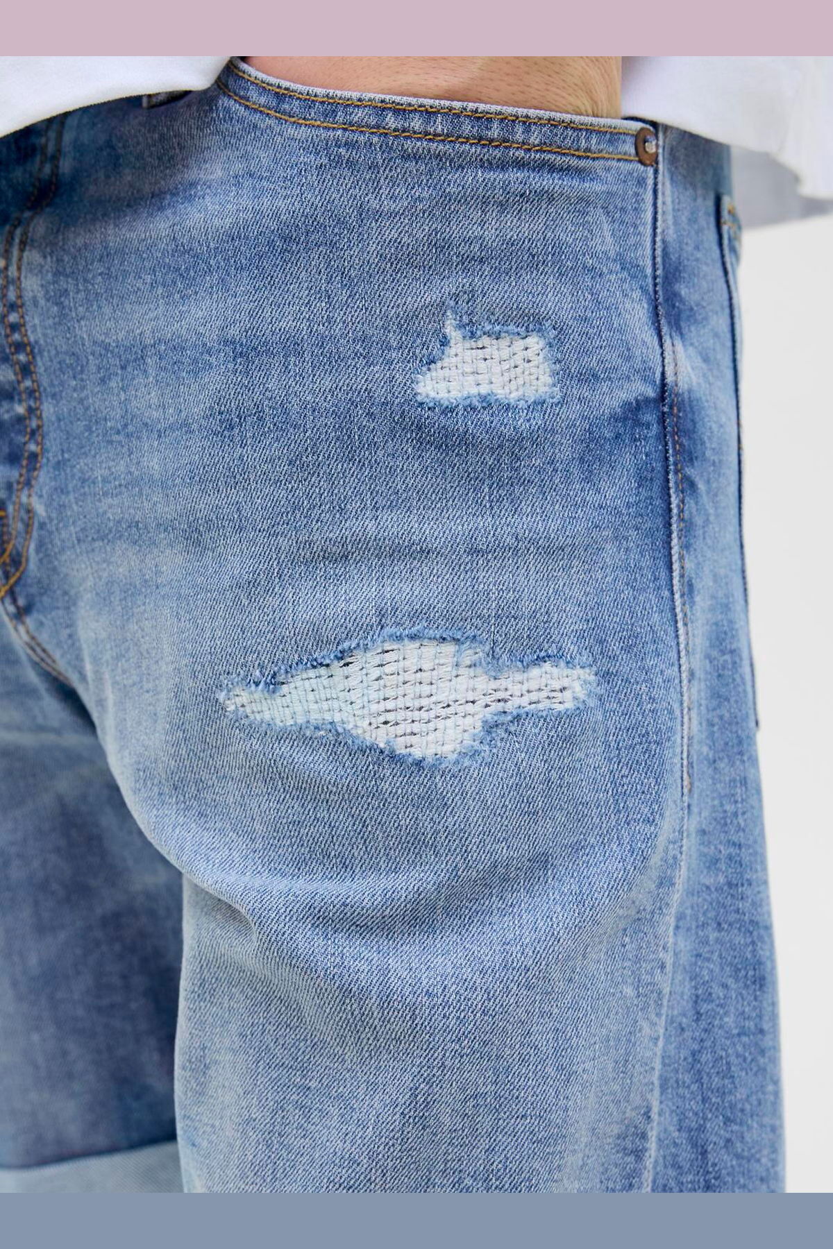 شلوارک مردانه راسته فاق نرمال | جک اند جونز Jack & Jones 12269612 - تصویر 8