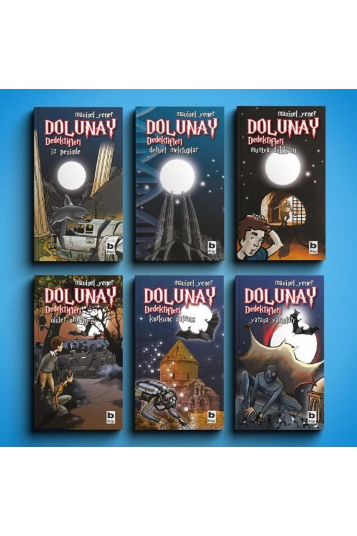 Destek Yayınları Dolunay Dedektifleri Seti 6 Kitap takım