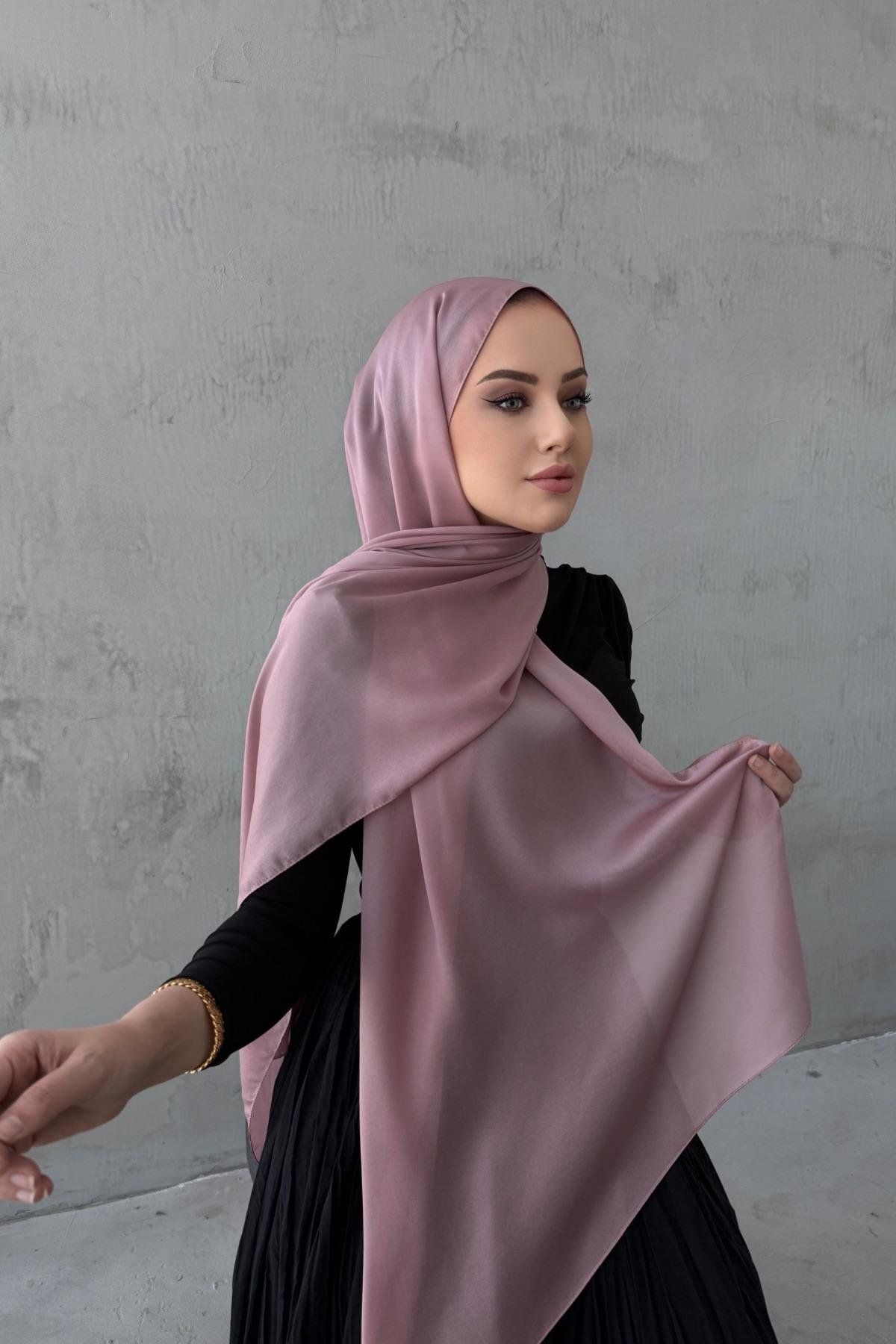 Byedauzunlar Gül Kurusu Nare Hint İpeği Şal