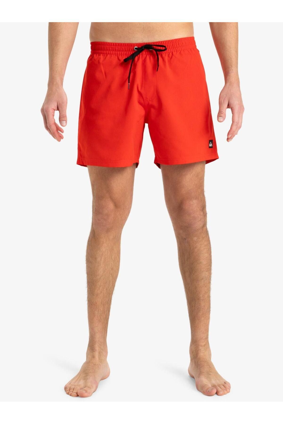 Quiksilver EVERYDAY SOLID VOLLEY 15 Erkek Volley Short EQYJV04120-QK.RQC0 Kırmızı-XS