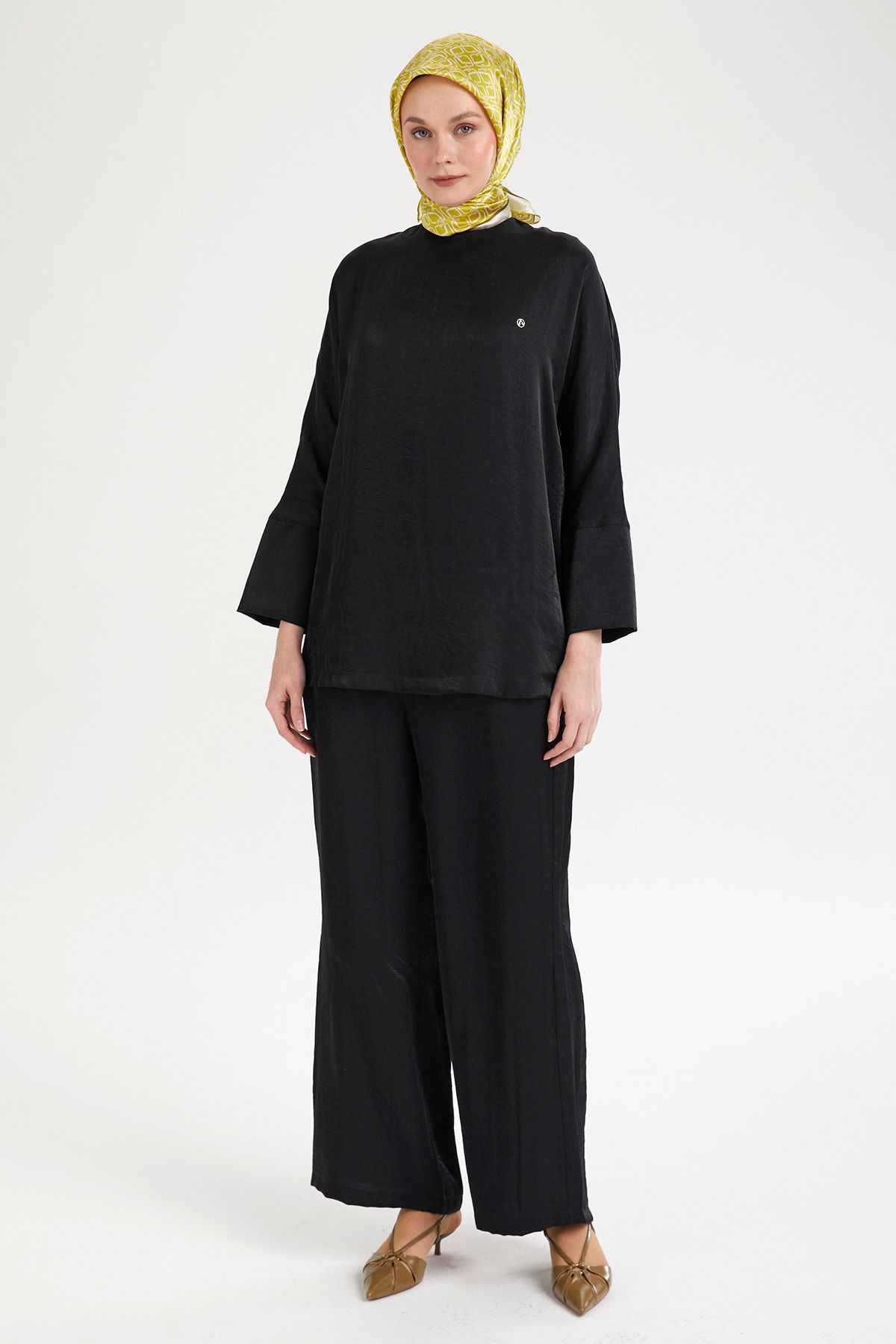 Armine TREND Yeni Sezon Janjan Kumaş Bluz Pantolon İkili Takım 25DSB690 Modaayka
