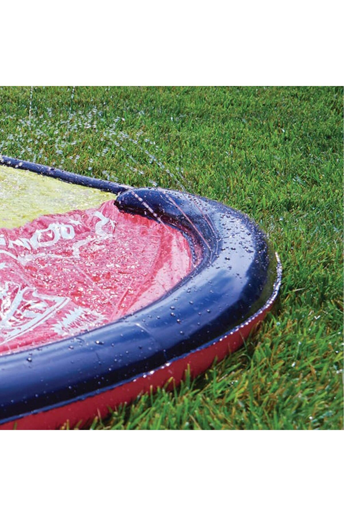 zola-Triple water slide set, Zola®, with slide, 3 coloured colognes,4.75x2.02 m, maximum load 150 kg 5