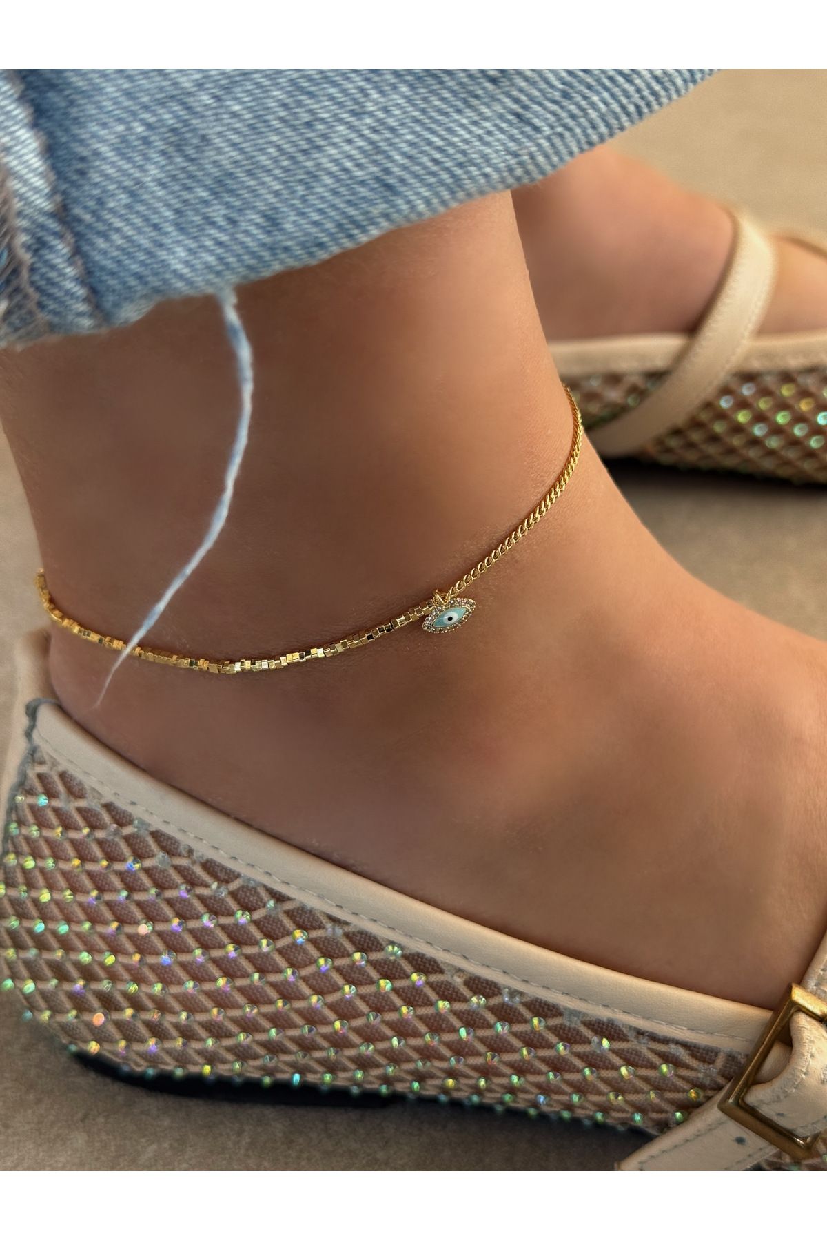 HeyYou Jewelry Mini göz halhal