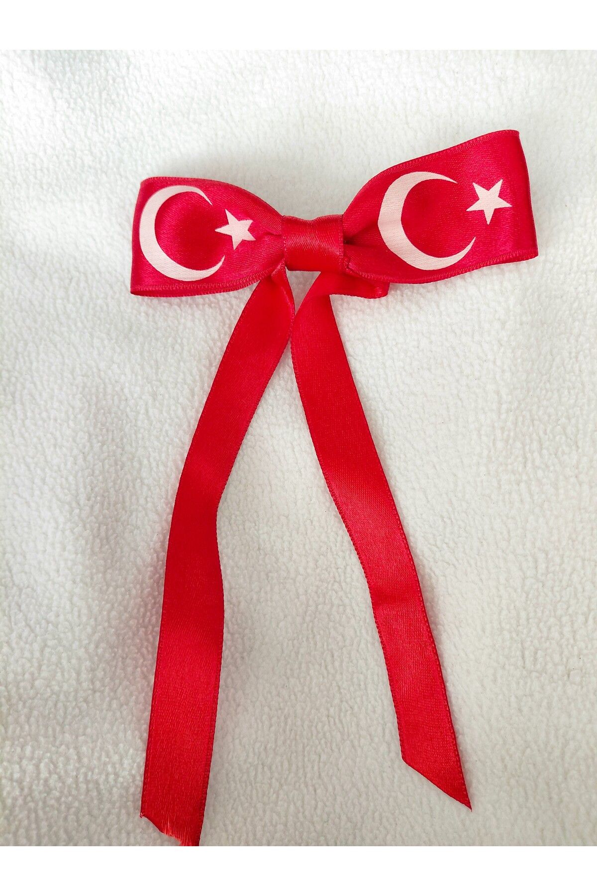 fenerli kozmetik Türk Bayrağı Figürlü Fiyonk Toka