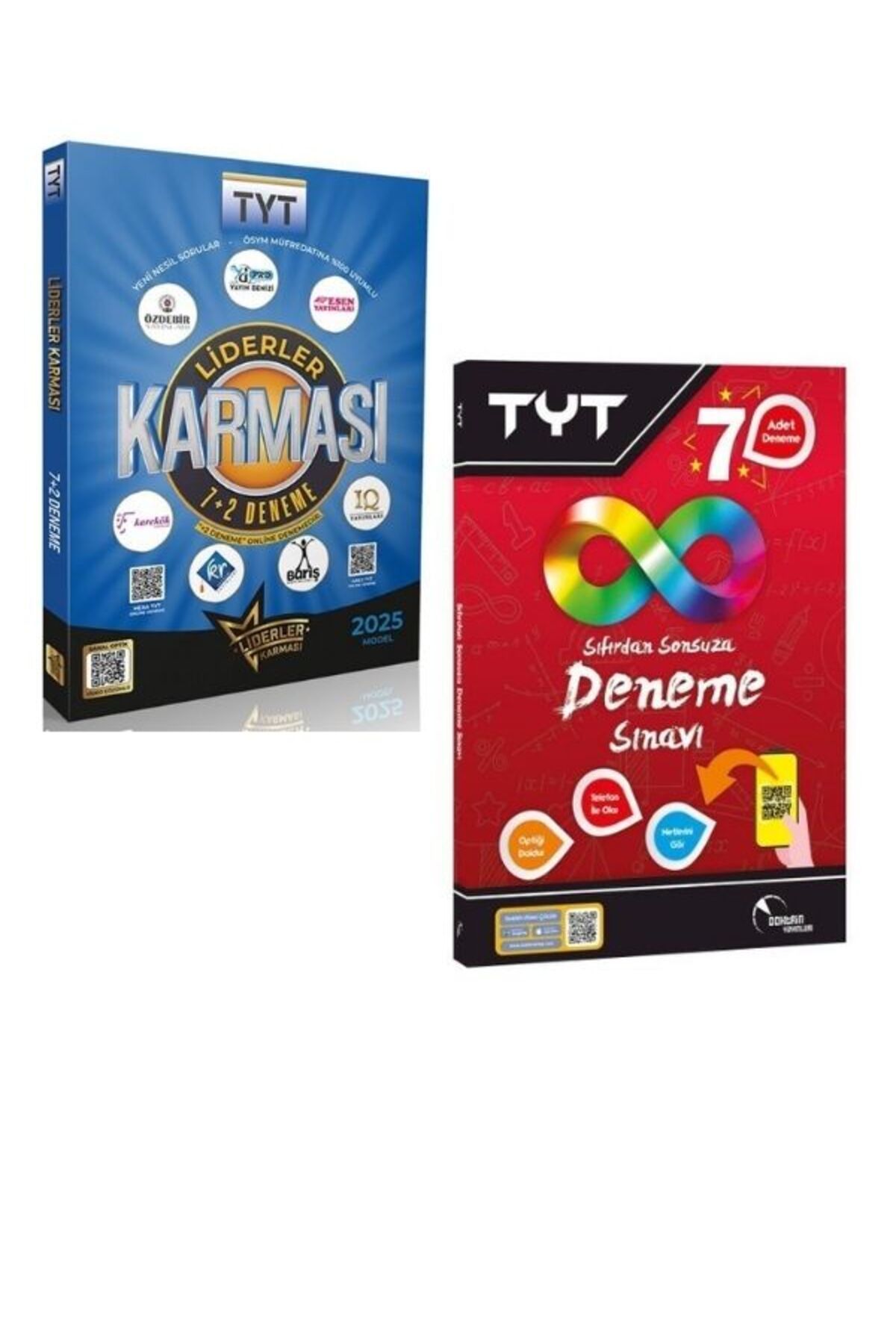 Doktrin Yayınları Liderler Karması ve Sıfırdan Sonsuza TYT 7 li Denemeler (2 Kitap)