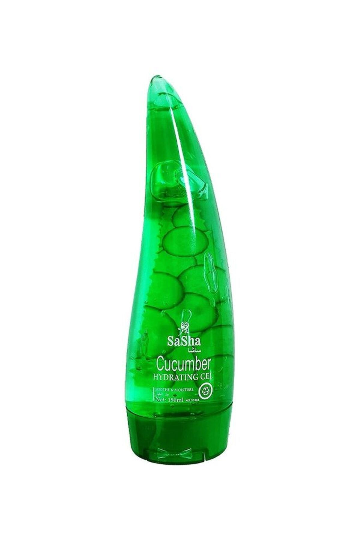 SASHA-Moisturizing Gel with Cucumber Extract Green 150ml 1