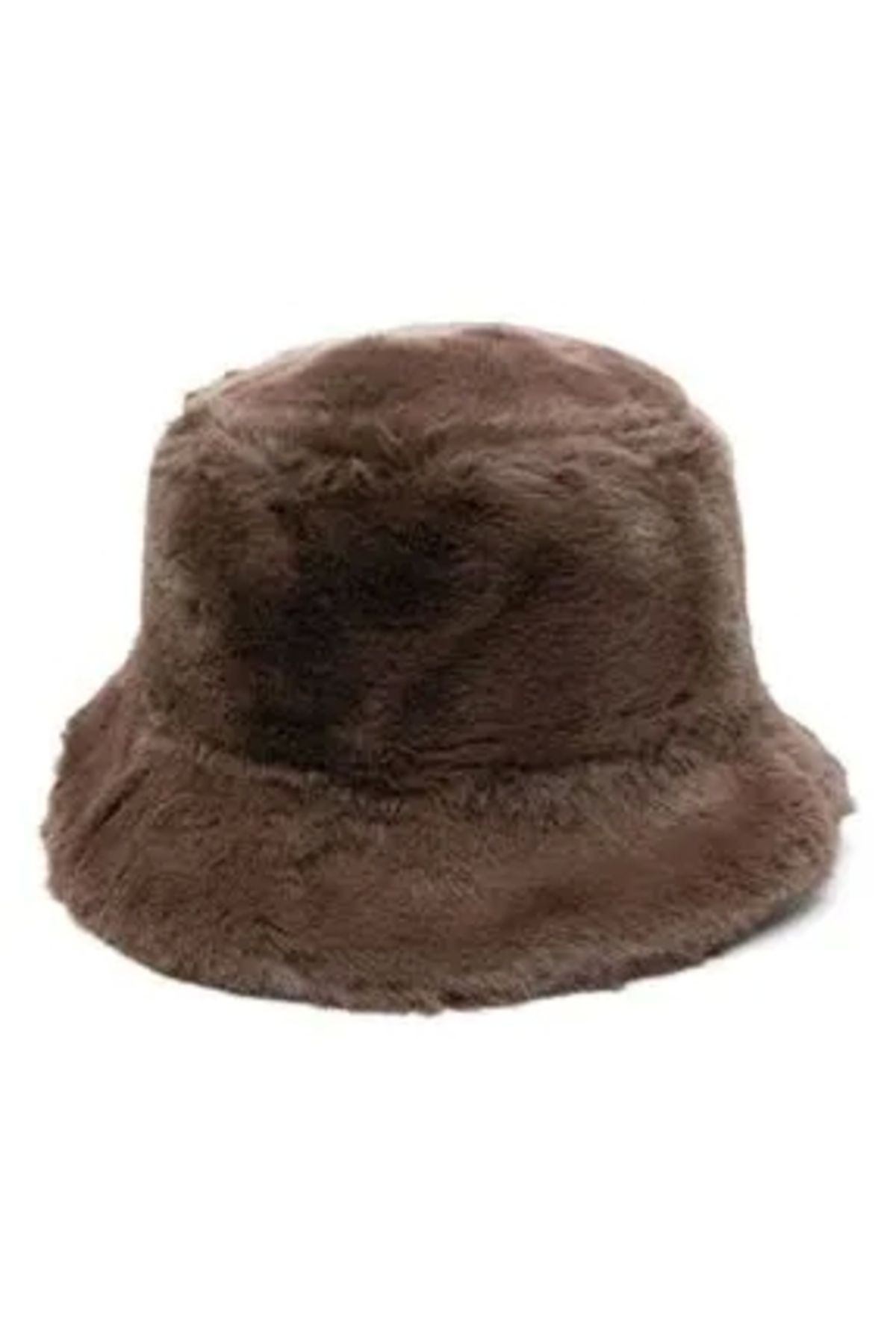 TakıDolabı Kahverengi Peluş Şapka