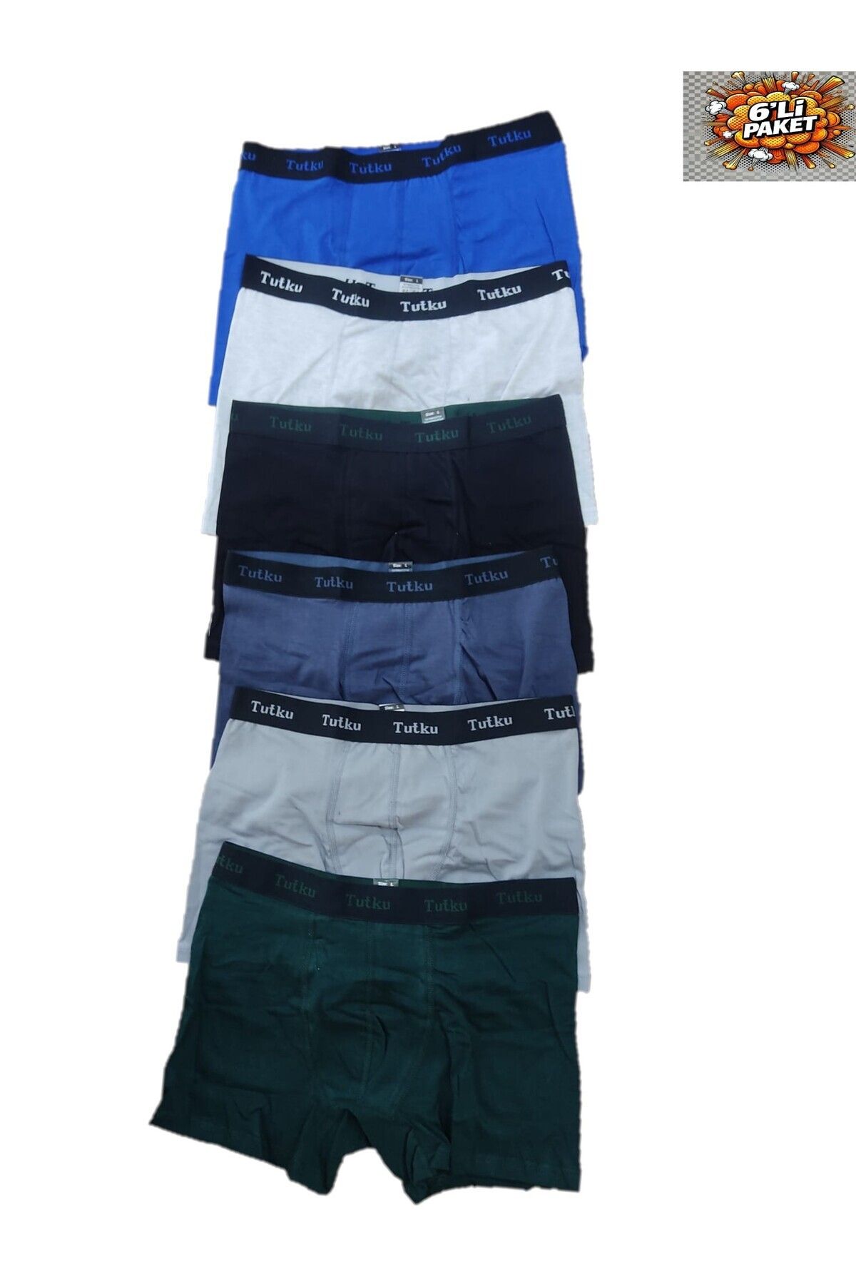 Pardon Erkek Spor Boxer 6 Adet