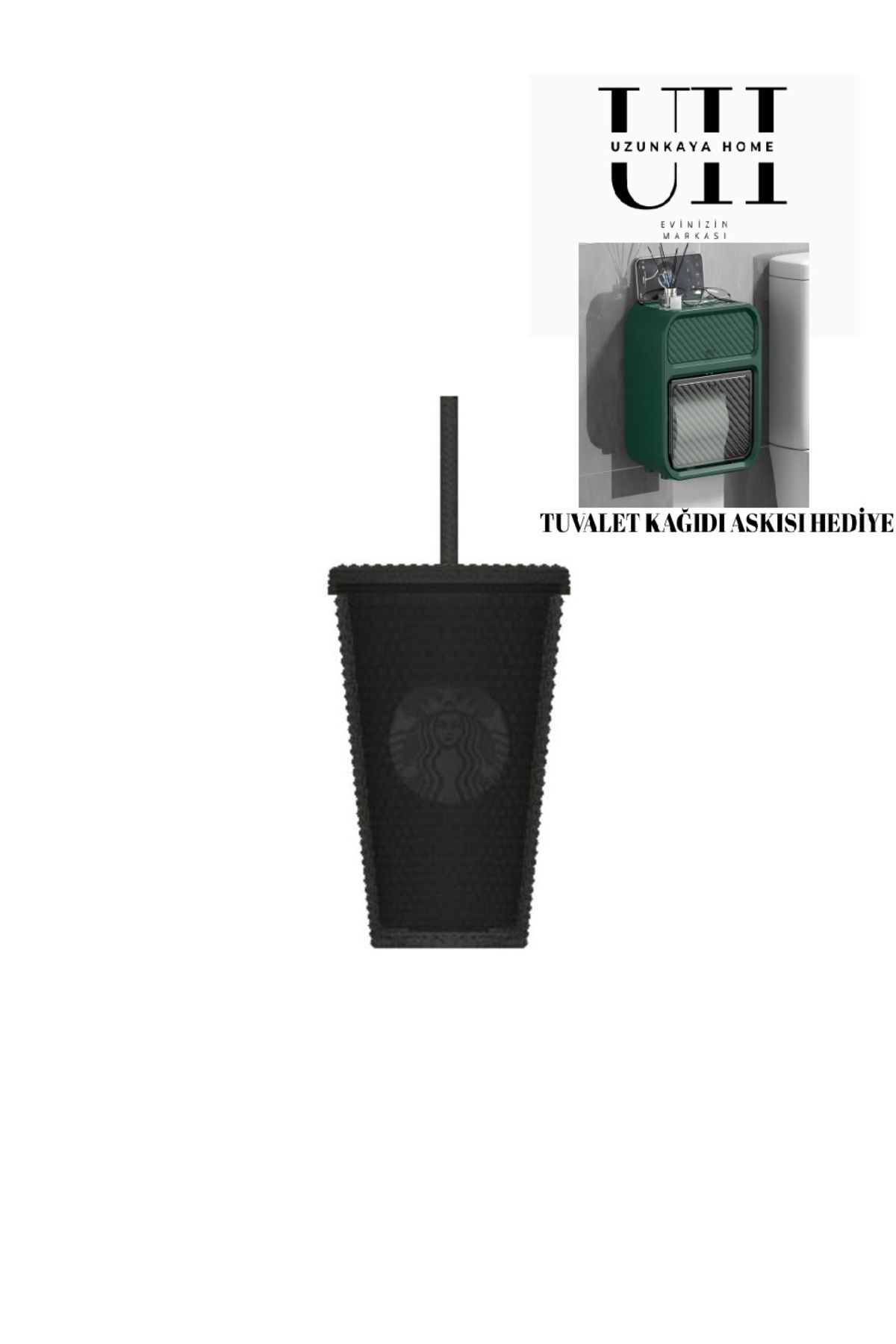 Starbucks Starbucks® Plastik Soğuk Içecek Bardağı - Siyah - 473 ml -Hediyeli