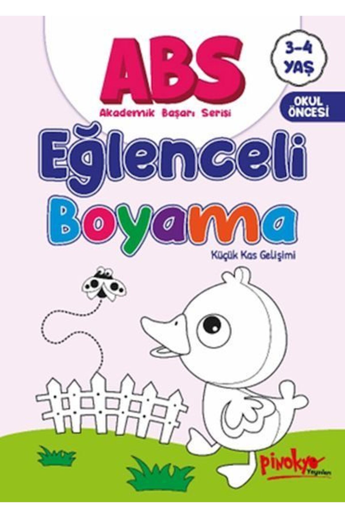 Destek Yayınları ABS 34 Yaş Eğlenceli Boyama