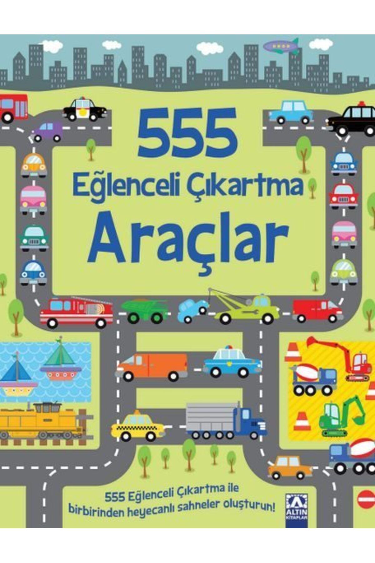 Destek Yayınları 555 Eğlenceli Çıkartma Araçlar