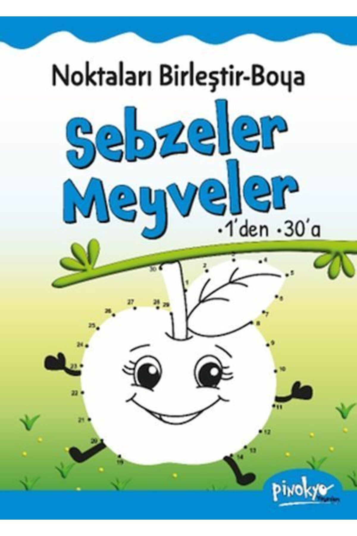 Destek Yayınları Noktaları BirleştirBoya SebzelerMeyveler1den 30a