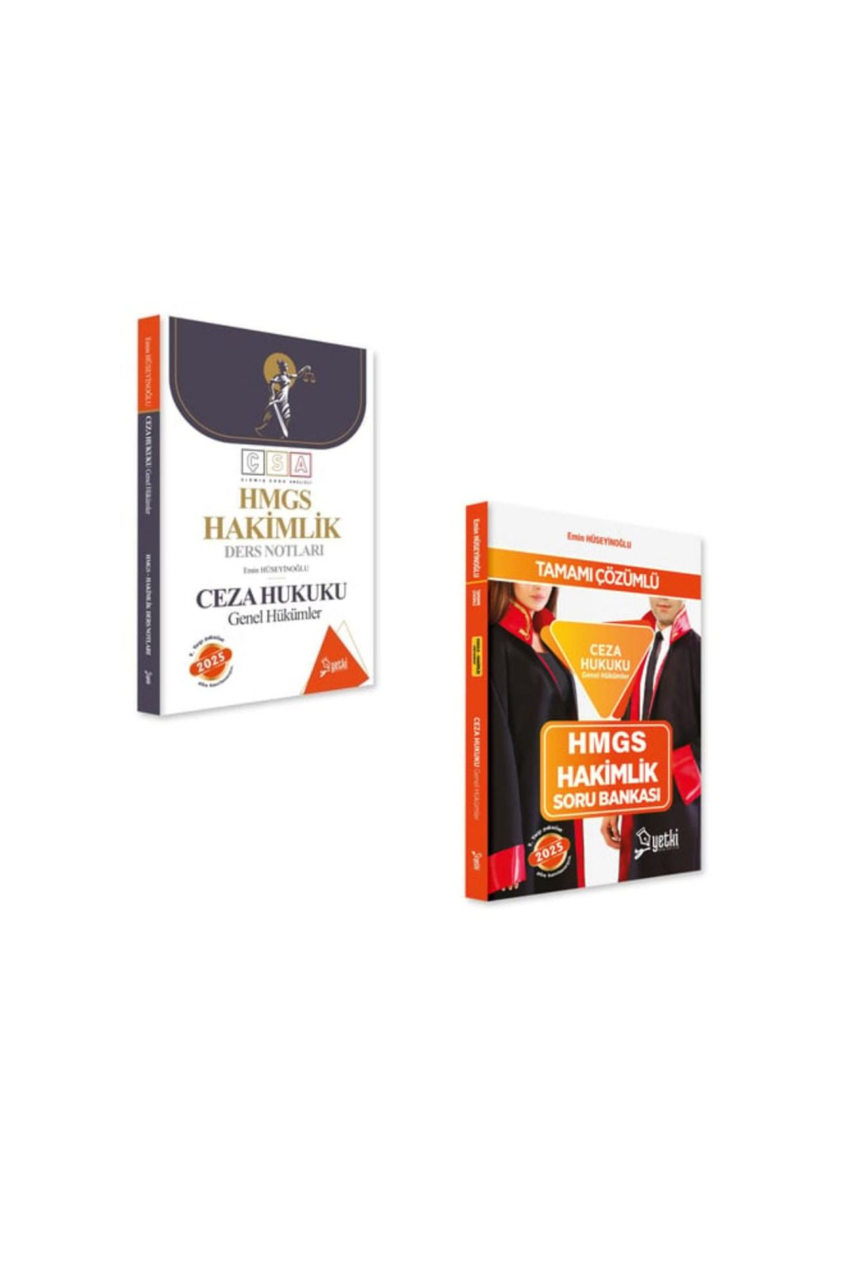 Yetki Yayıncılık ÇSA CEZA HUKUKU GENEL HÜKÜMLER DERS NOTU + HMGS VE HAKİMLİK SORU BANKASI 2025