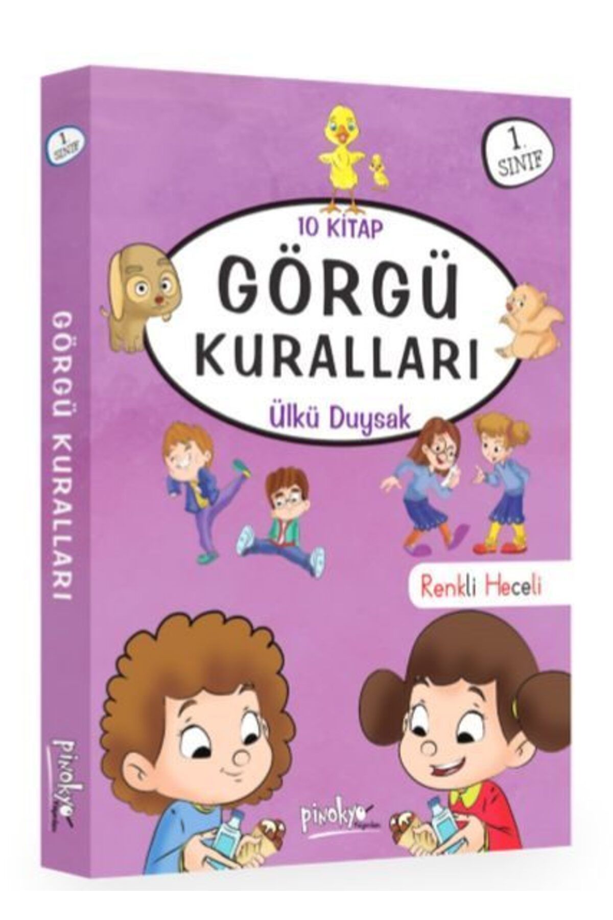 Destek Yayınları 1 Sınıf Görgü Kuralları Serisi 10 Kitaplık Set