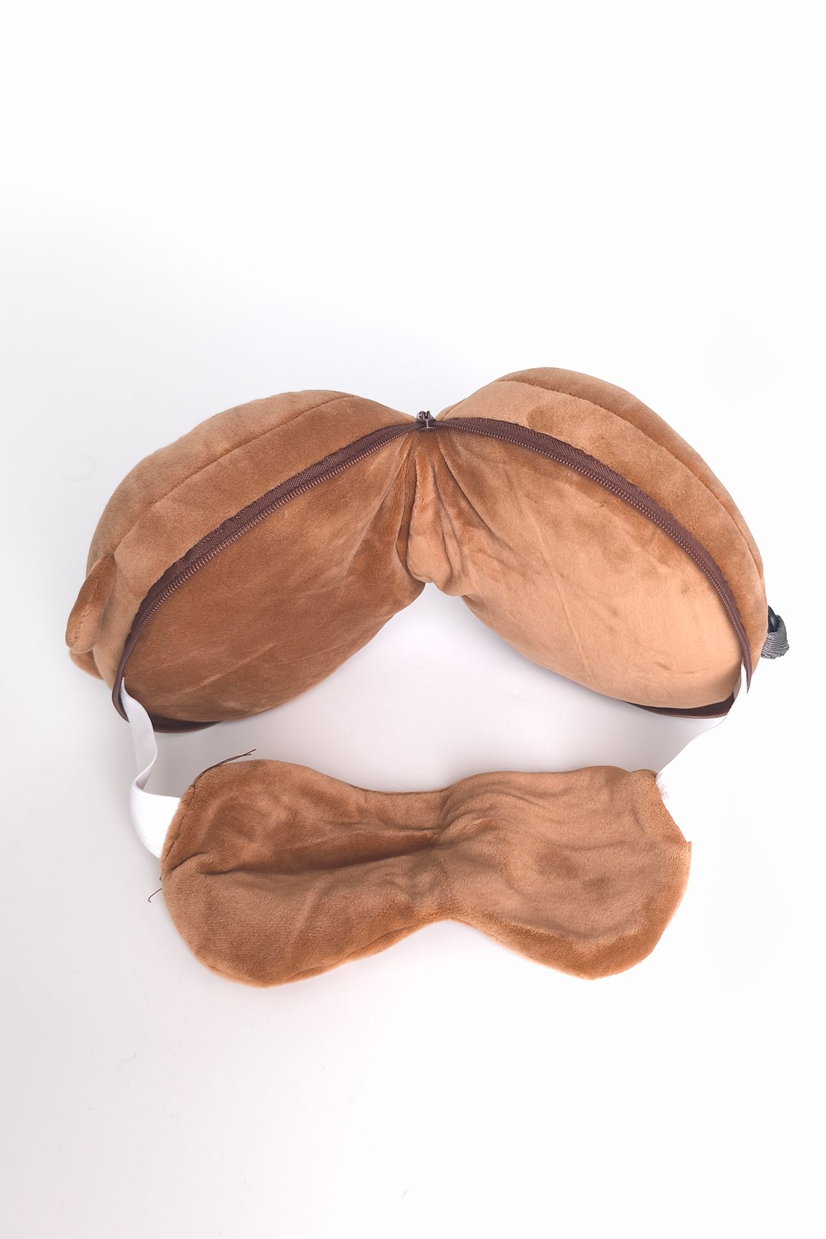 YOYOSO-رقعة عين للنوم من إسفنج الذاكرة، وسادة على شكل حرف U 3