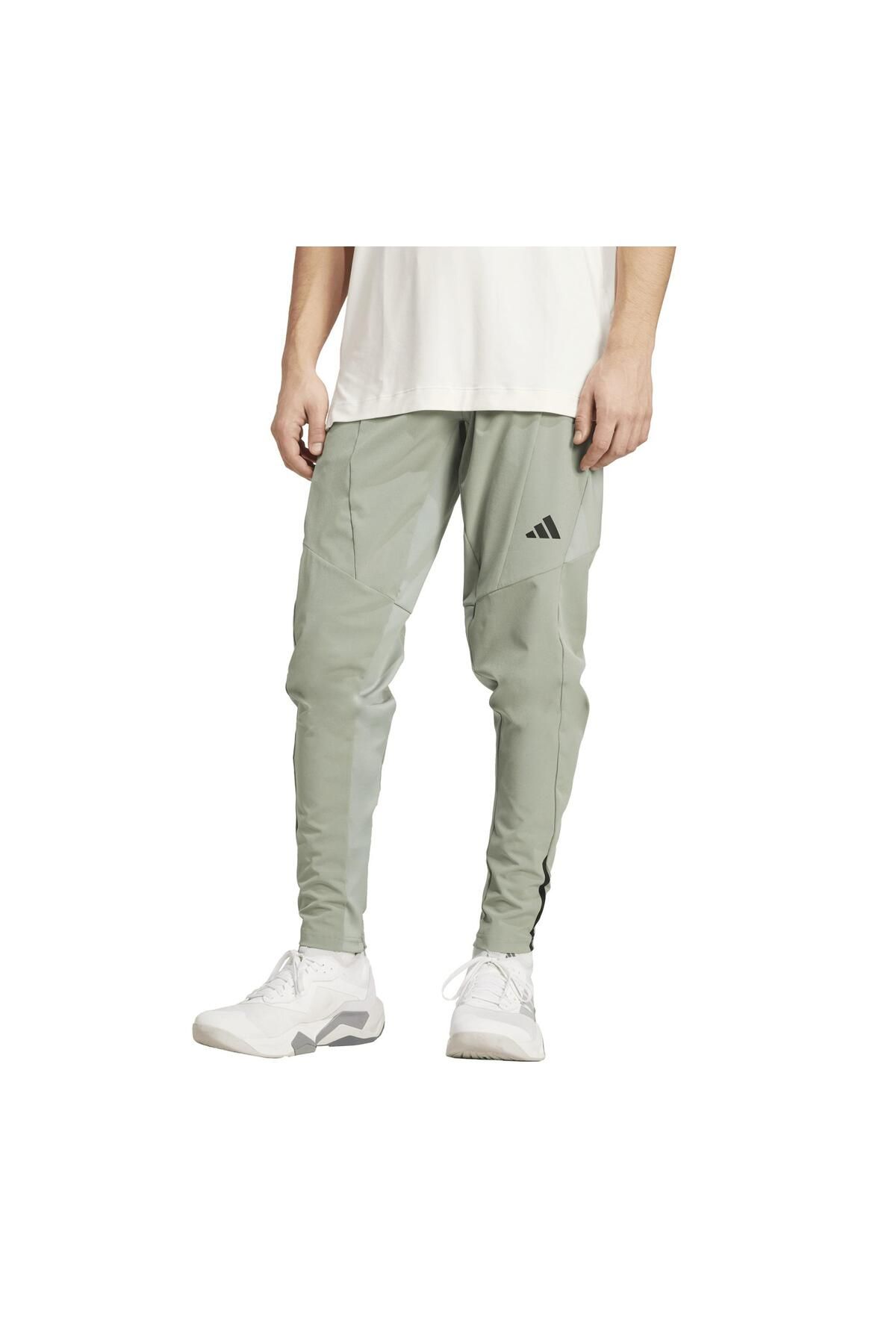 adidas JI8156-E adidas D4T Hybrıd Pant Erkek Eşofman Altı Yeşil