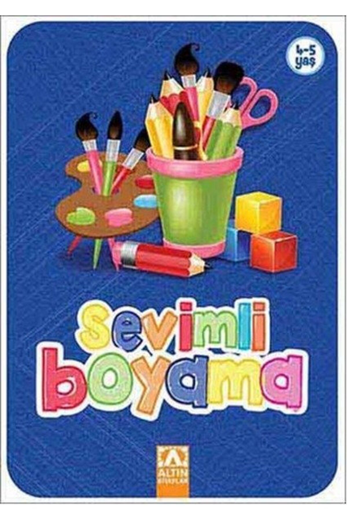 Destek Yayınları Sevimli Boyama Lacivert