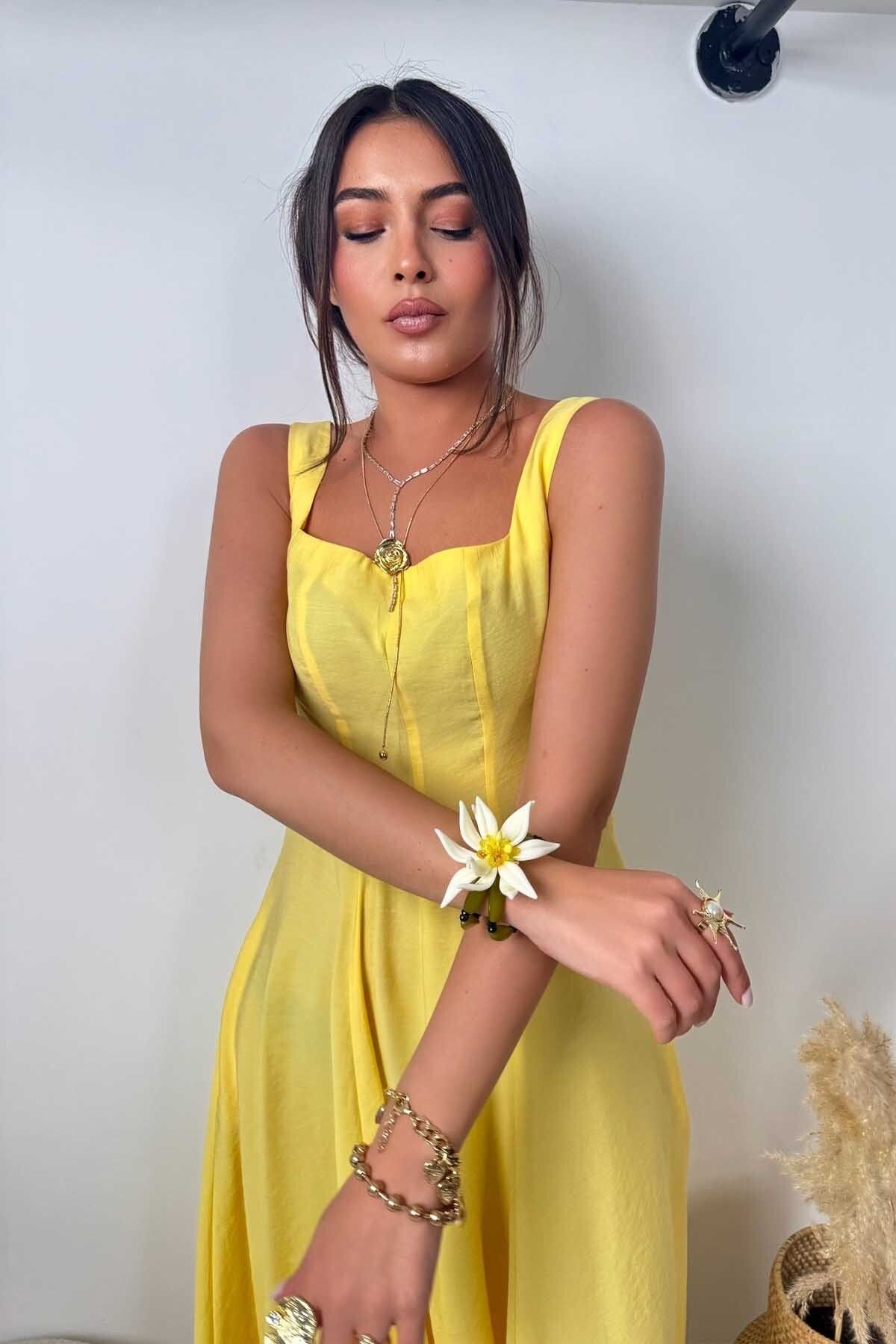 BYP Atelier Kombine Çiçekli Boncuk Bileklik Renkli