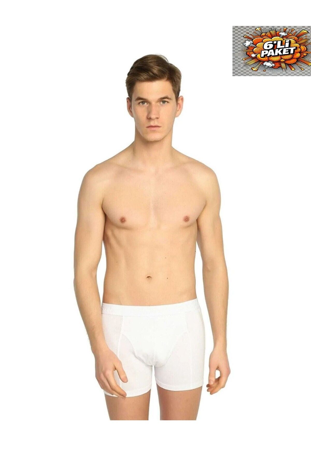 Pardon Elastan Boxer Likralı 6 Adet