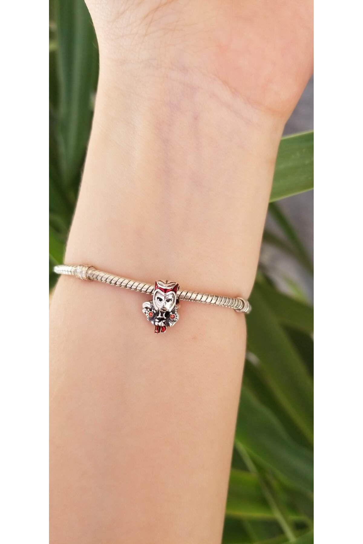 şengül takı evi Gümüş Kırmızı Kızıl Cadı Scarlet Witch Superhero Süper Kahraman Charm