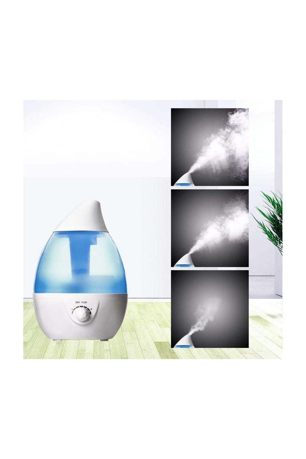 Denx-مرطب هواء بتصميم قطرات الماء بسعة 3 لترات مع دوران قابل للتعديل للتنقية 8