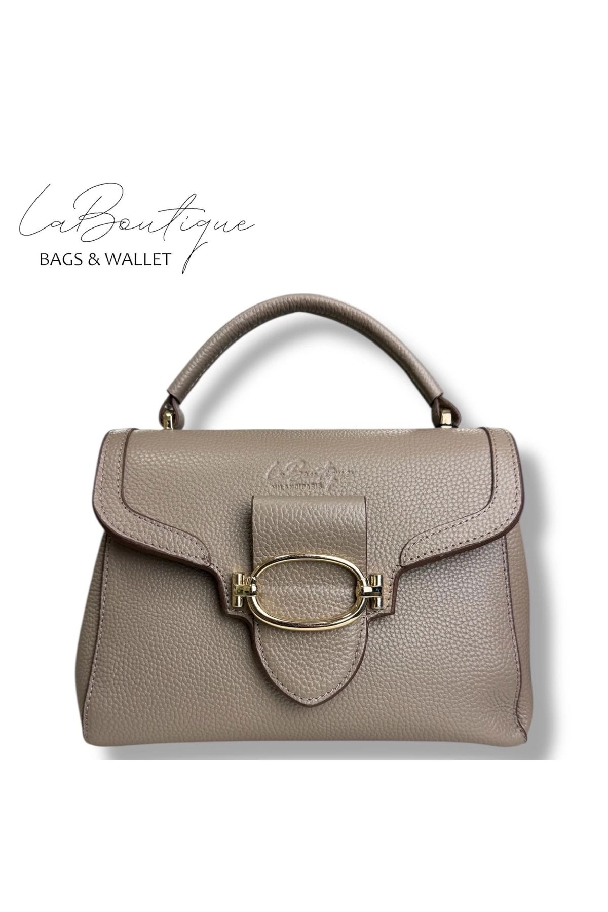 LA BOUTIQUE %100 DERİ LB ÇANTA D-2400 VİZON