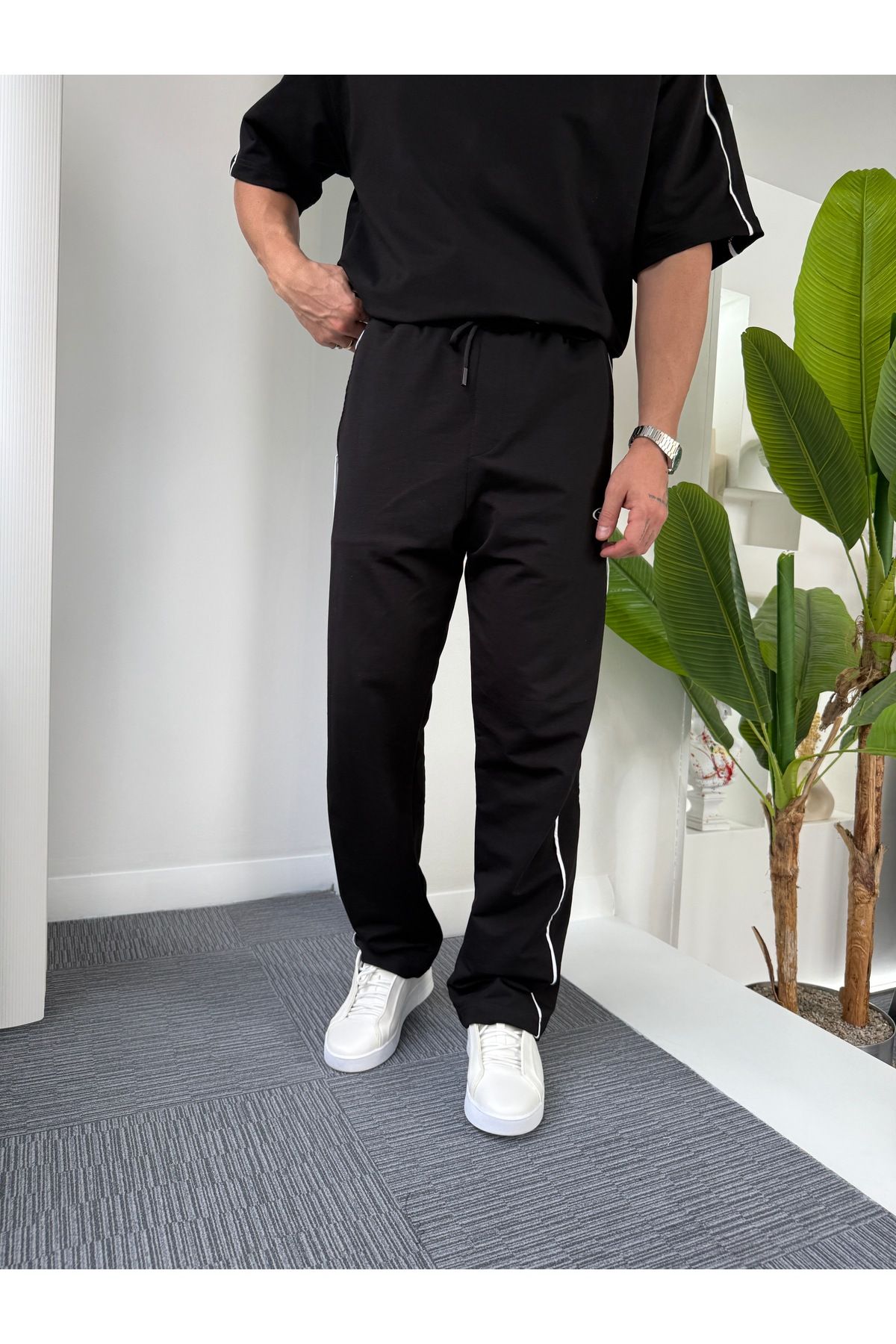 UTTBASİC 2 İplik RL Baggy Şeritli Eşofman