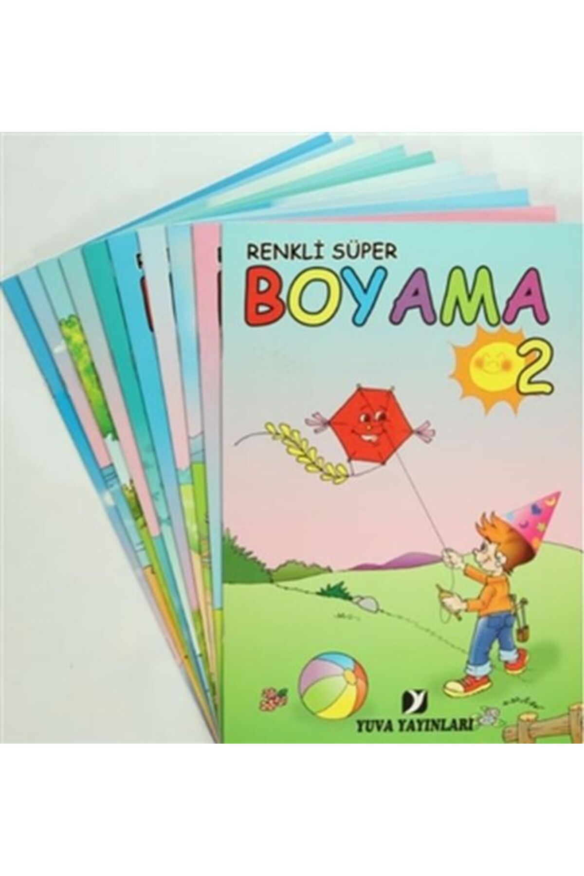 Destek Yayınları Süper Boyama İnce 10 Adet
