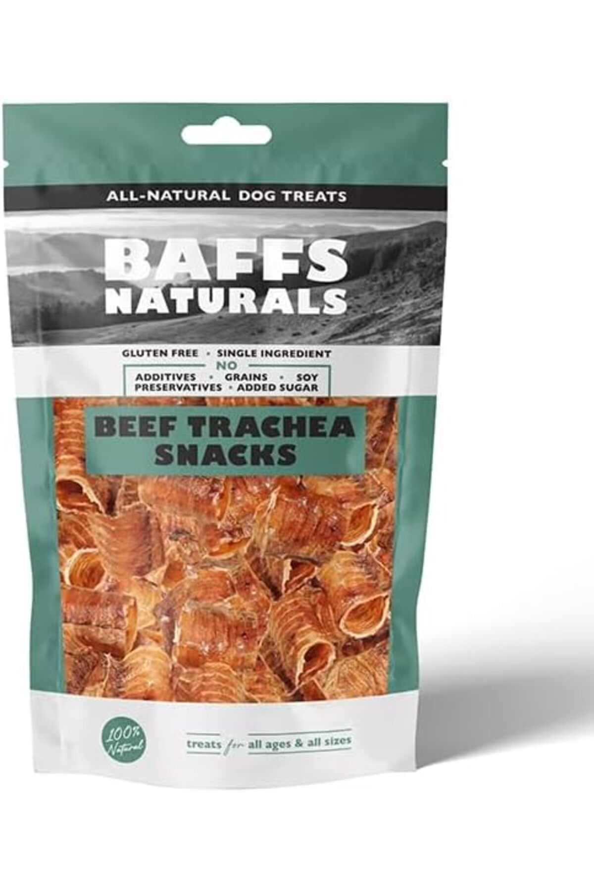 Orqinel Baffs Naturals Dana Gırtlak Atıştırmalık%100 Doğal Köpek Ödül Maması 100 gr
