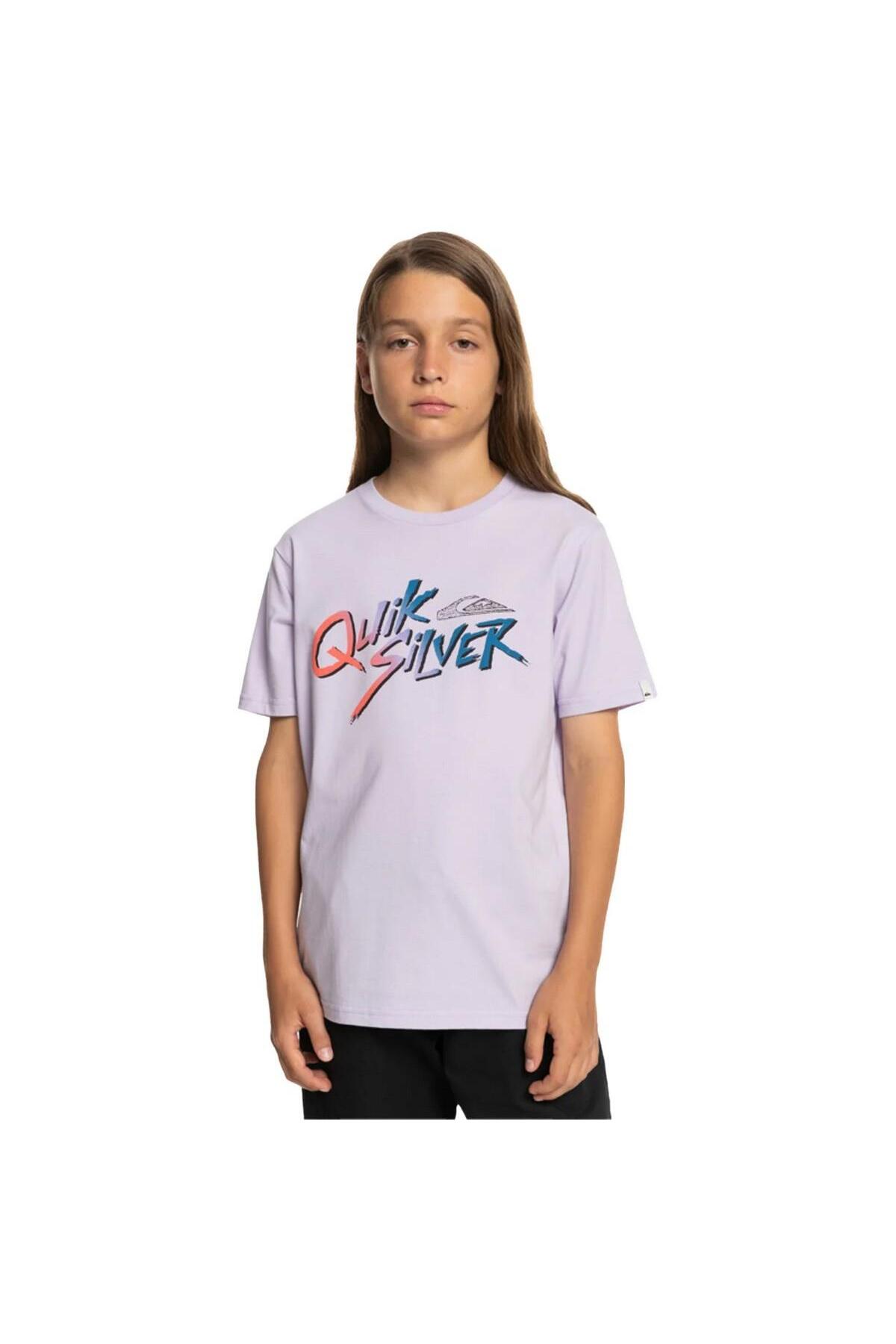 کوییک سیلور تی شرت پسرانه طرح Signaturemove B Tees مدل EQBZT04587