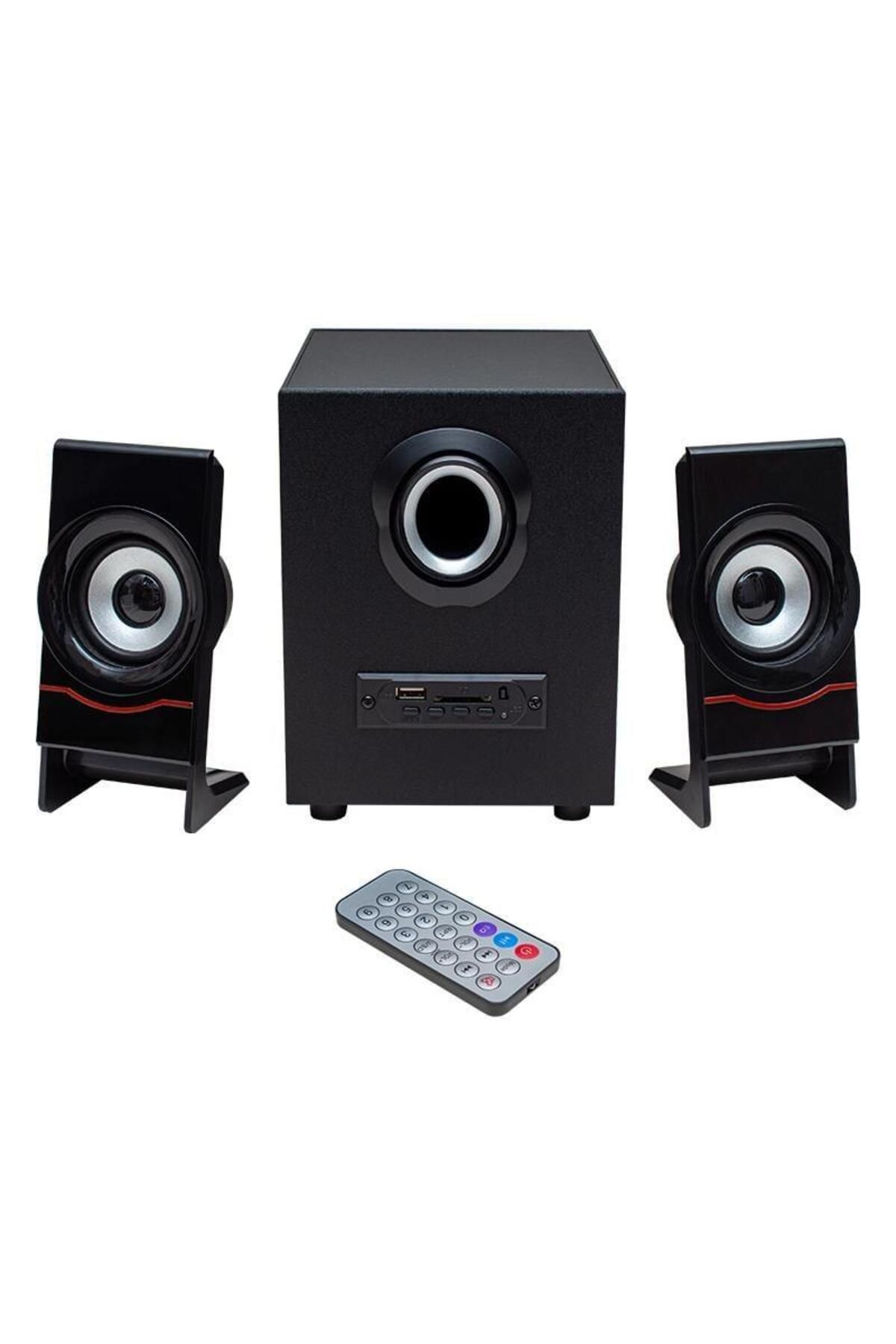 MagicVoice Mv-4966 2 1 Usb/tf/fm/bt Hoparlör - Speaker