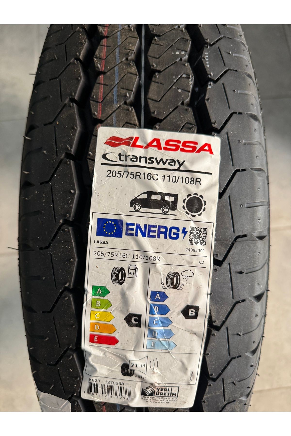 Lassa / 205/75R16C (TRANSWAY) 2025 YAZ LASTİĞİ