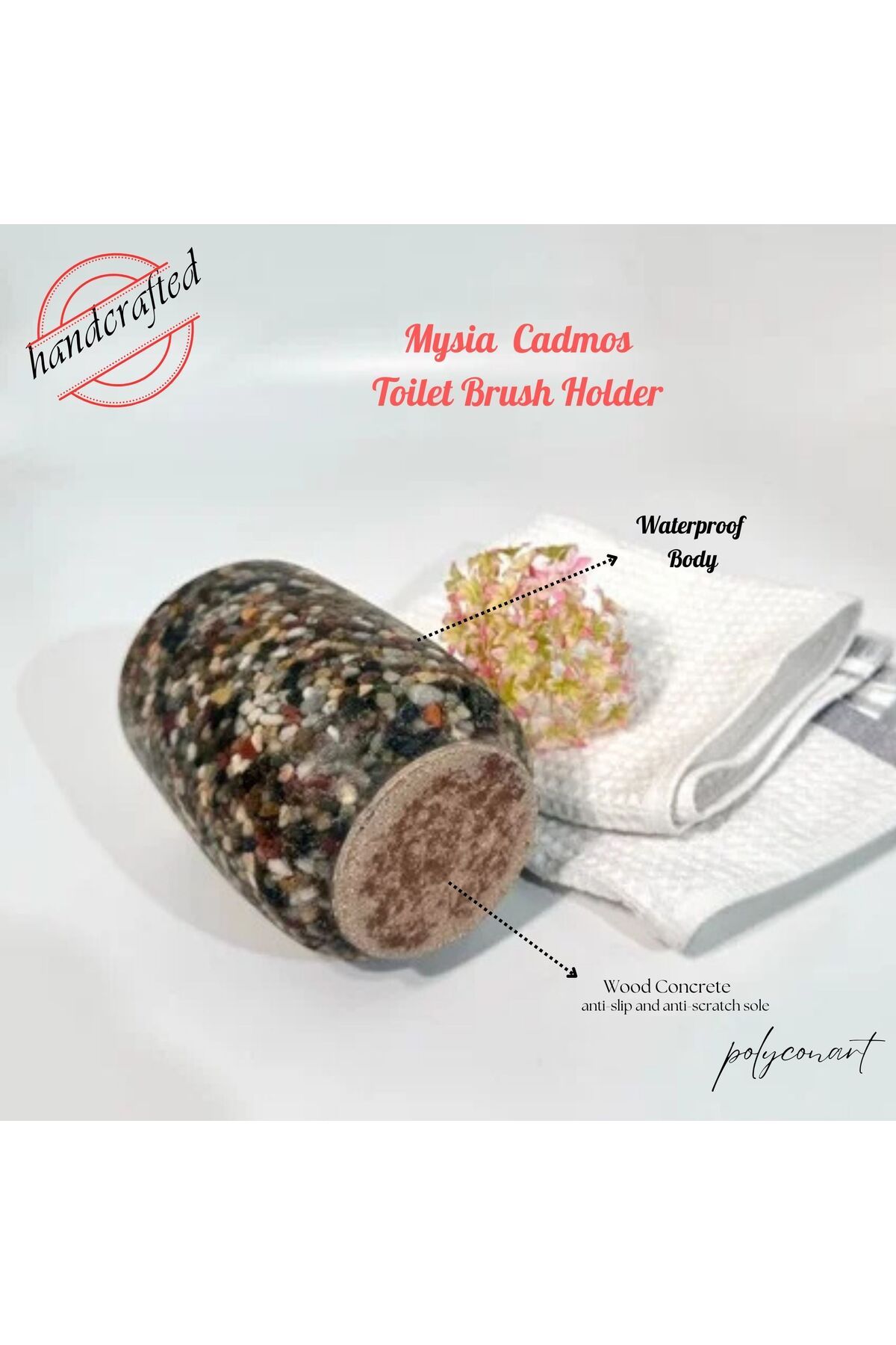 Polyconart Tuvalet Wc Banyo Klozet Fırçası