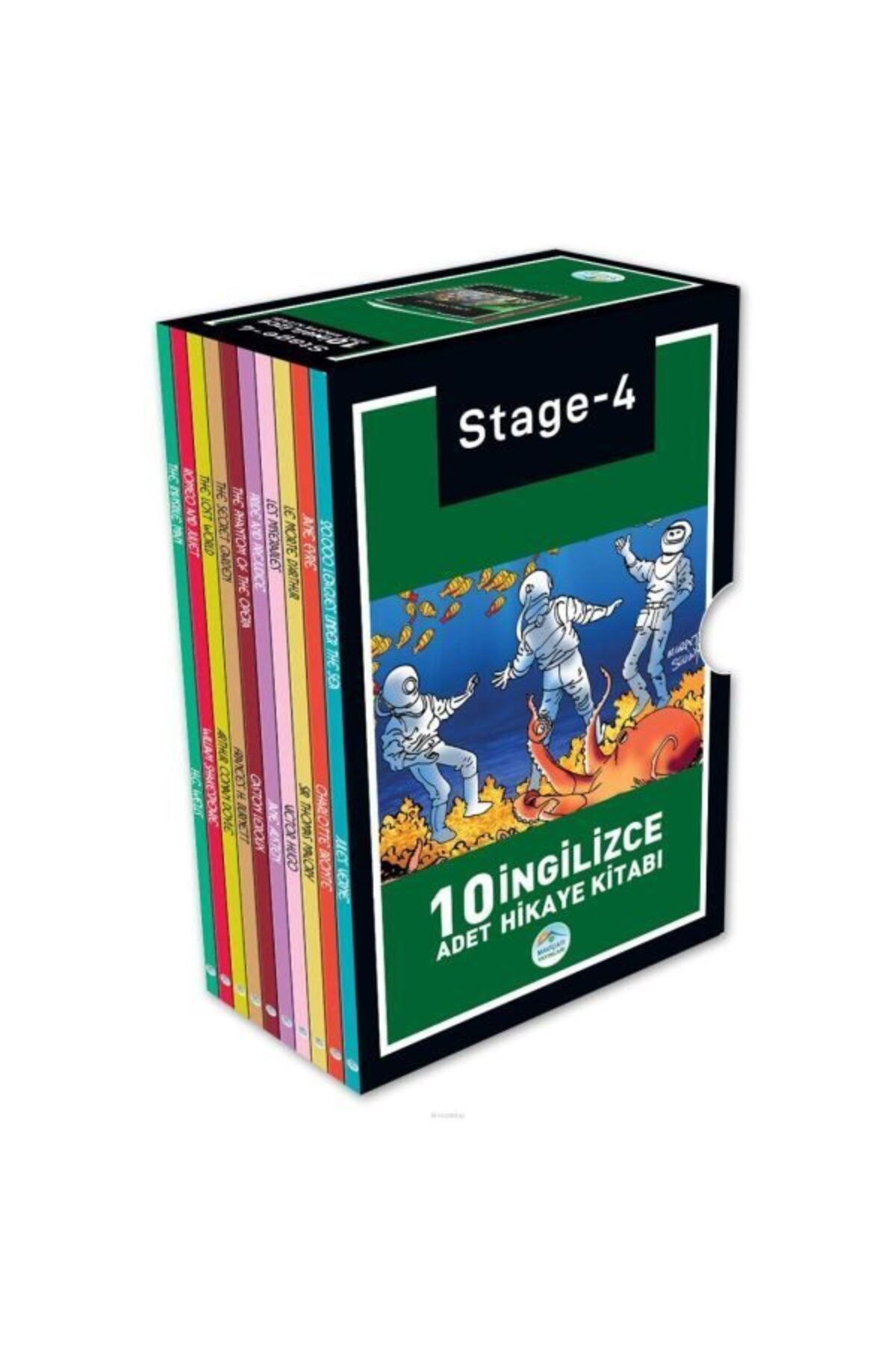 Destek Yayınları Stage 4 İngilizce Hikaye Seti 10 Kitap Takım