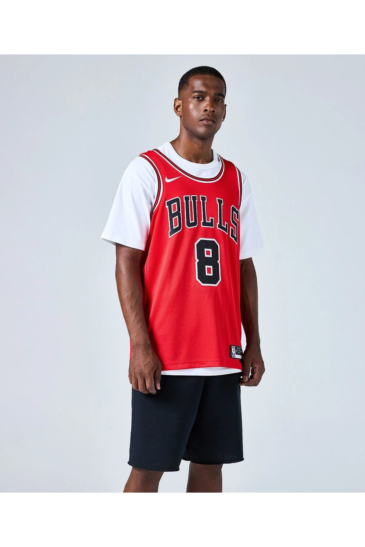 Nike Chicago Bulls Dri-Fit Swingman NBA Erkek Kırmızı Basketbol Forma DN2000-657