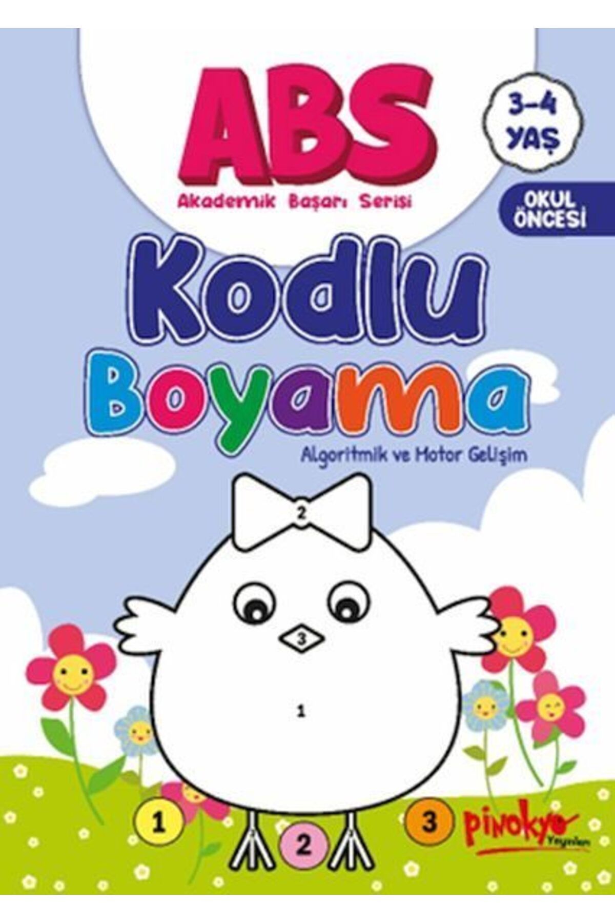 Destek Yayınları ABS 34 Yaş Kodlu Boyama