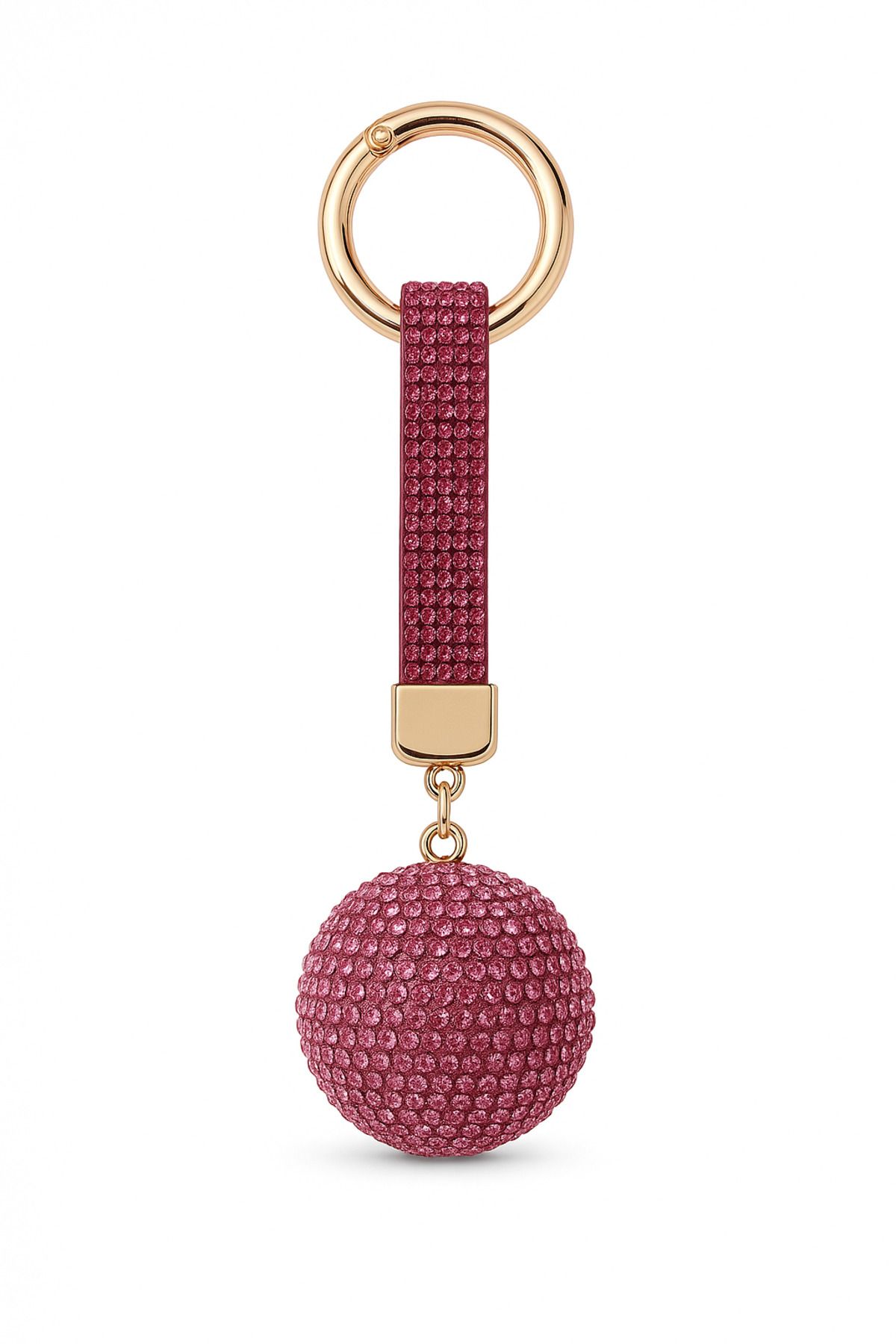 Çlk Accessories Premium Taşlı Topcuk Anahtarlık Çanta Aksesuarı ve Anahtarlık 033