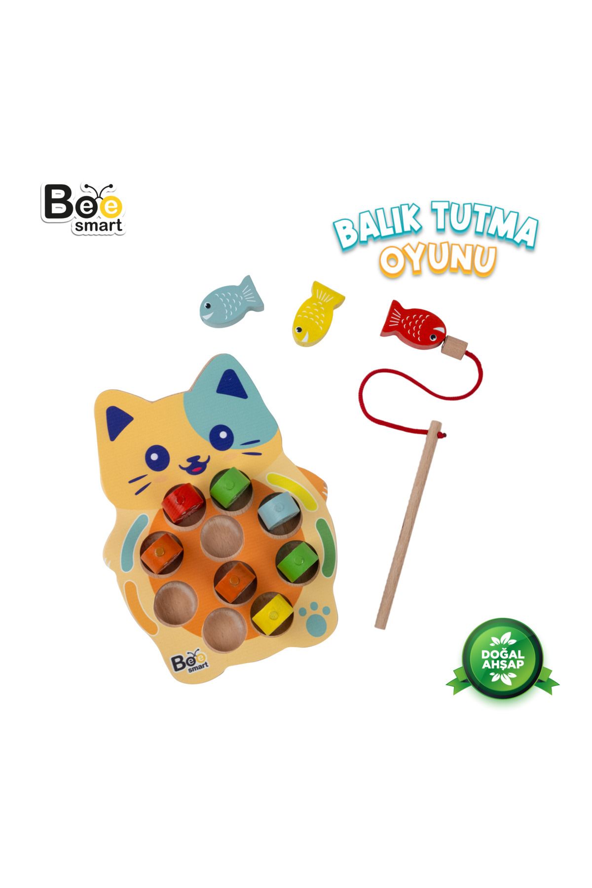OYUNCAK GEZEGENİ Balık Tutma Oyunu Eğlenceli Montessori Oyuncak Motor Gelişimi