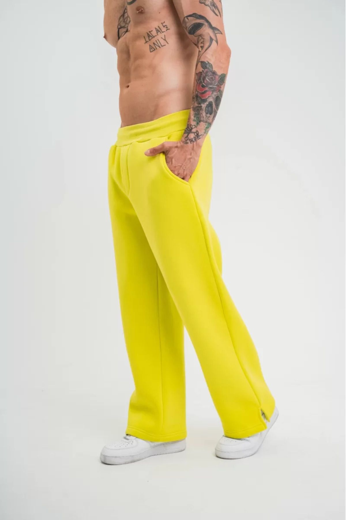 BBbutik Unisex Boru Paça Baggy Eşofman Pantolon