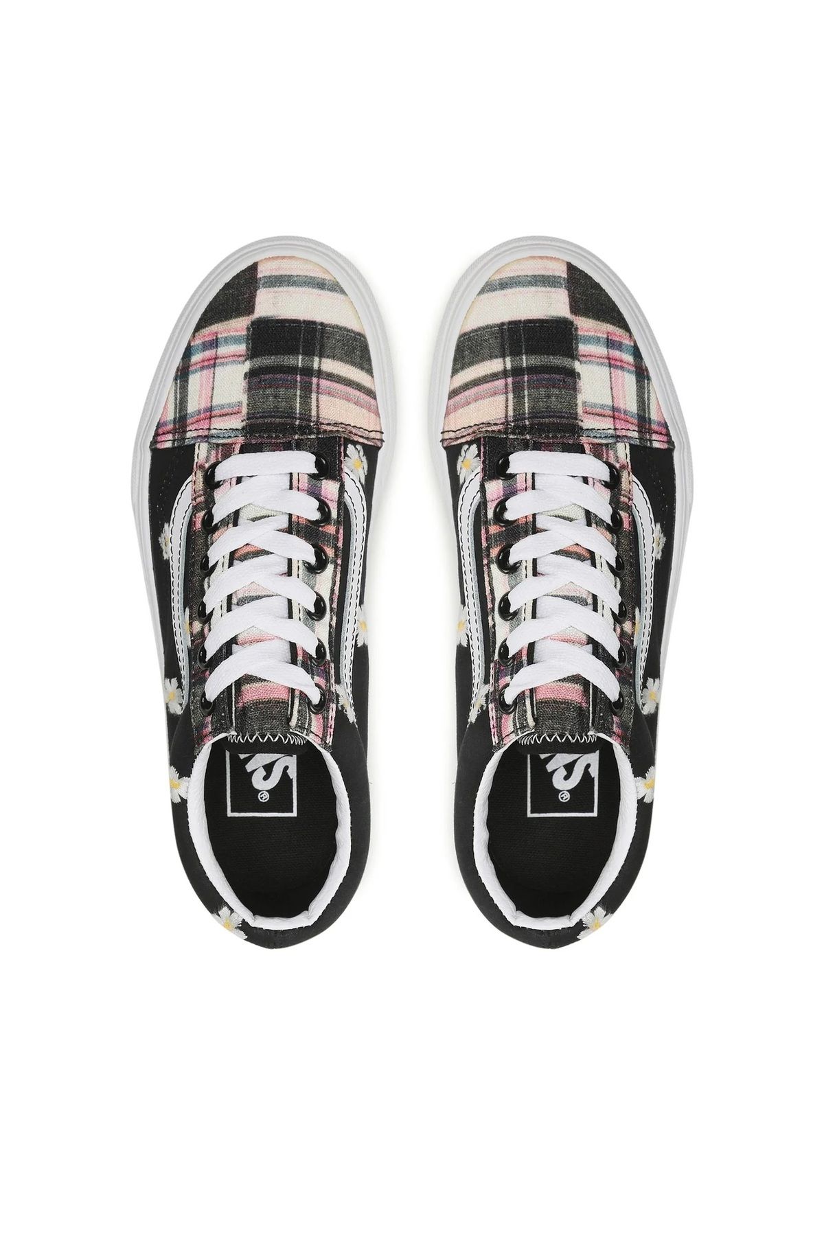 اسنیکر مشکی زنانه کفش قدیمی Skol VN0A5KrsuUW1 اورجینال Vans